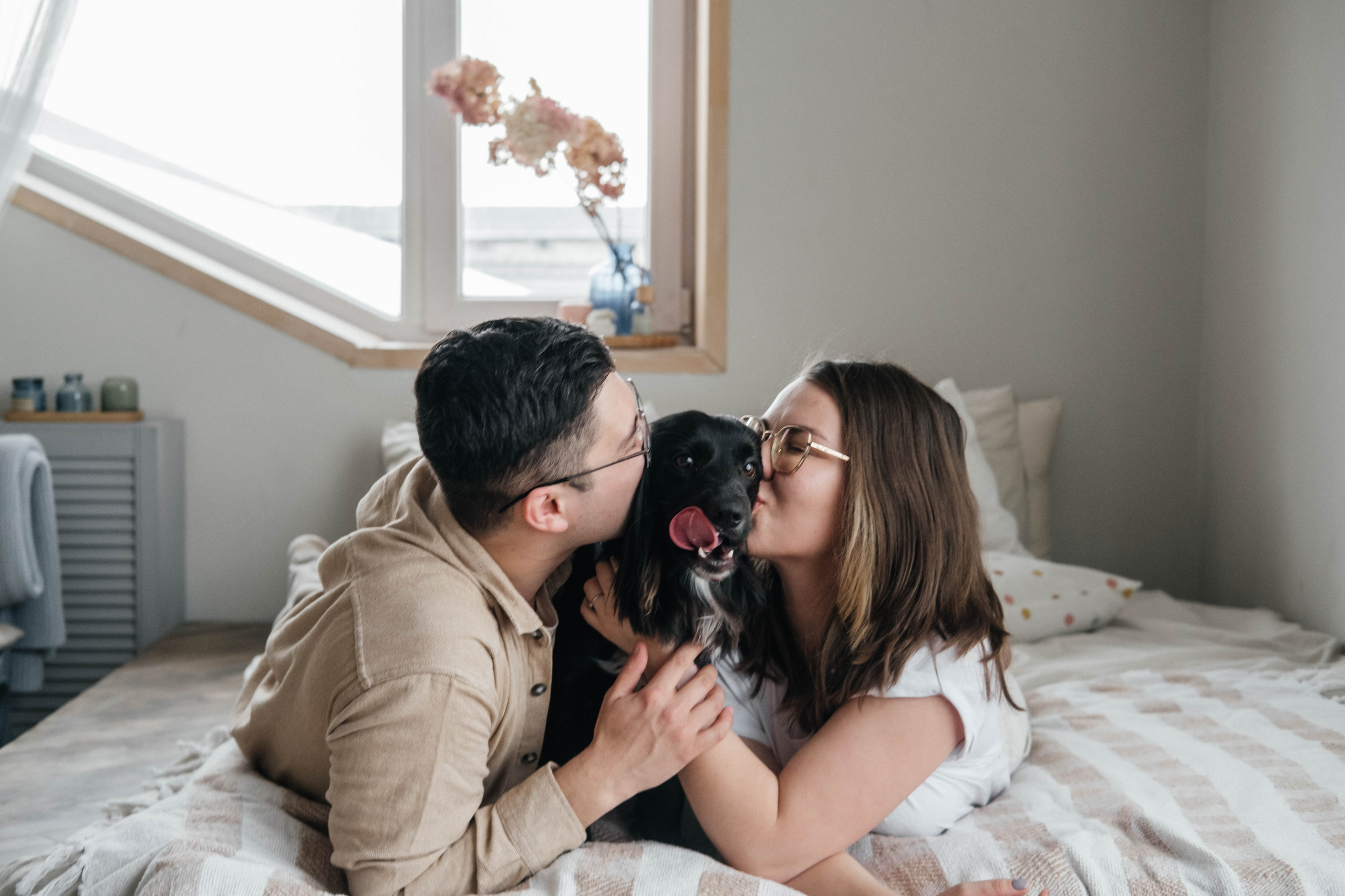 Даша, Рома и Чарли. Фотограф Троицк Челябинская область Анастасия Штаер