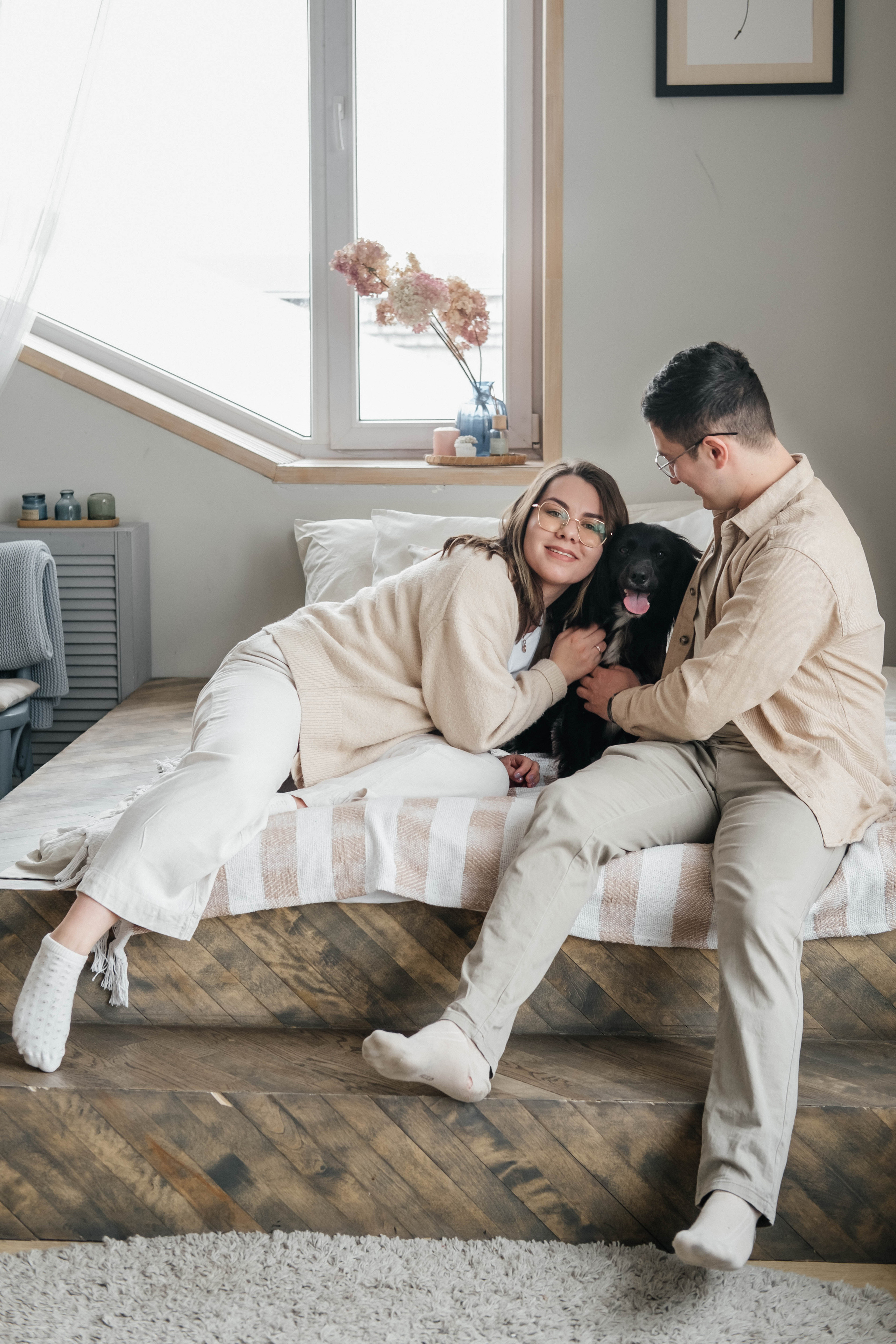 Даша, Рома и Чарли. Фотограф Троицк Челябинская область Анастасия Штаер