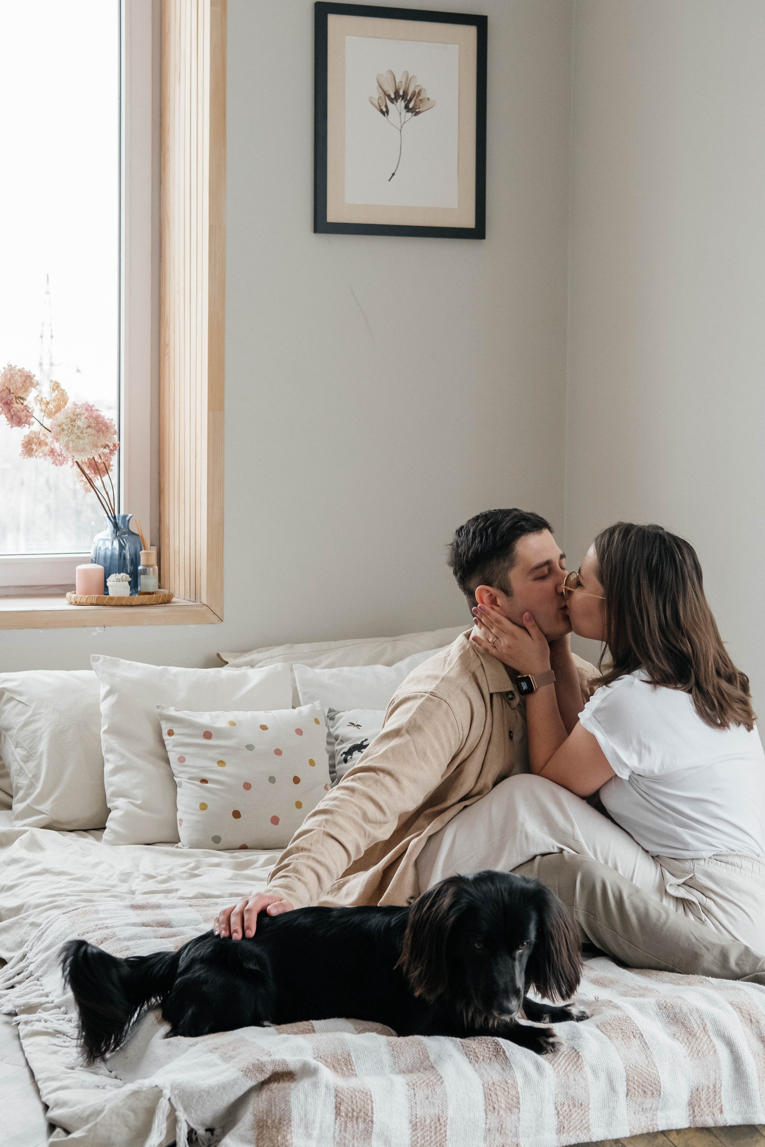 Даша, Рома и Чарли. Фотограф Троицк Челябинская область Анастасия Штаер