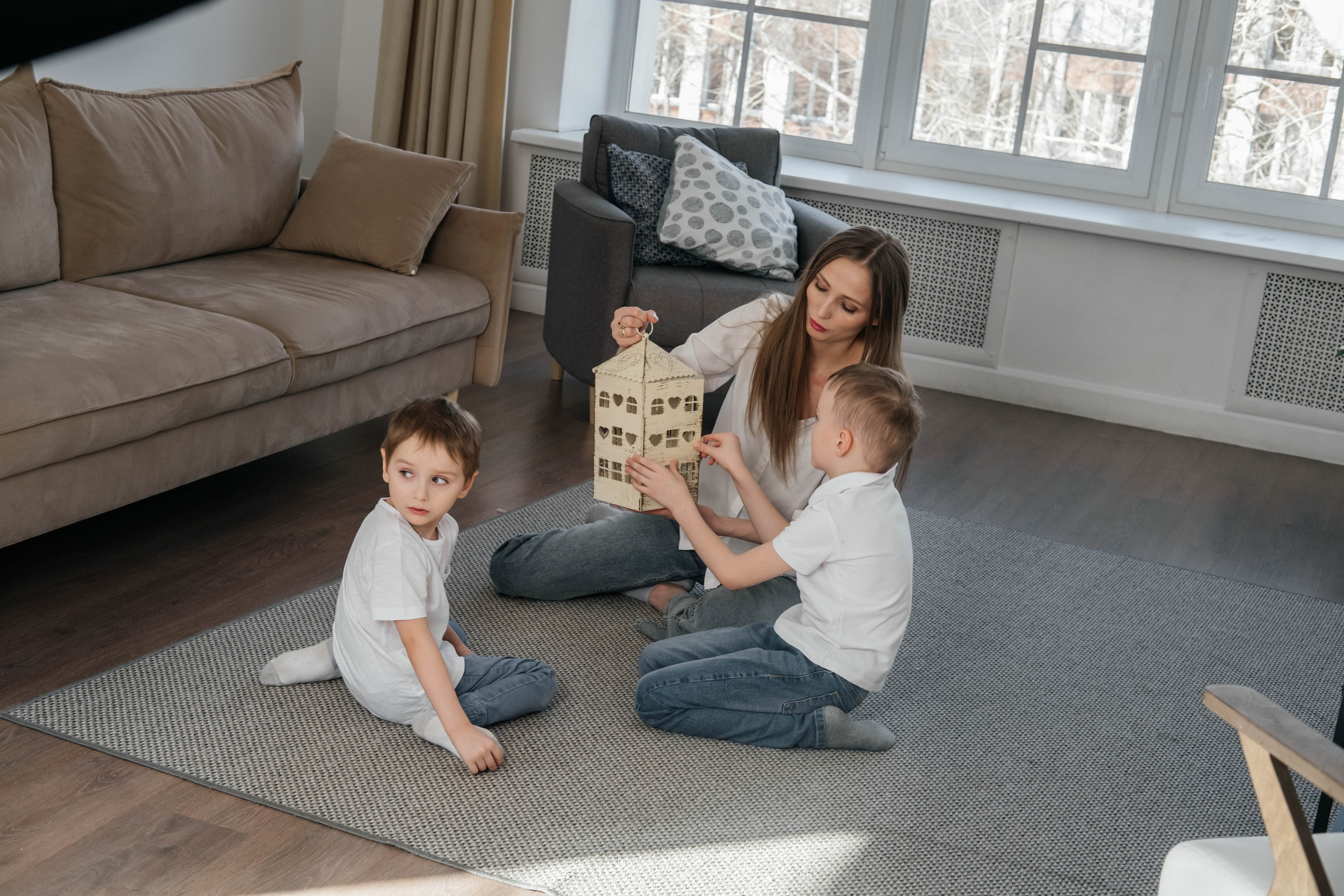 Семья Белобровых. Фотограф Троицк Челябинская область Анастасия Штаер