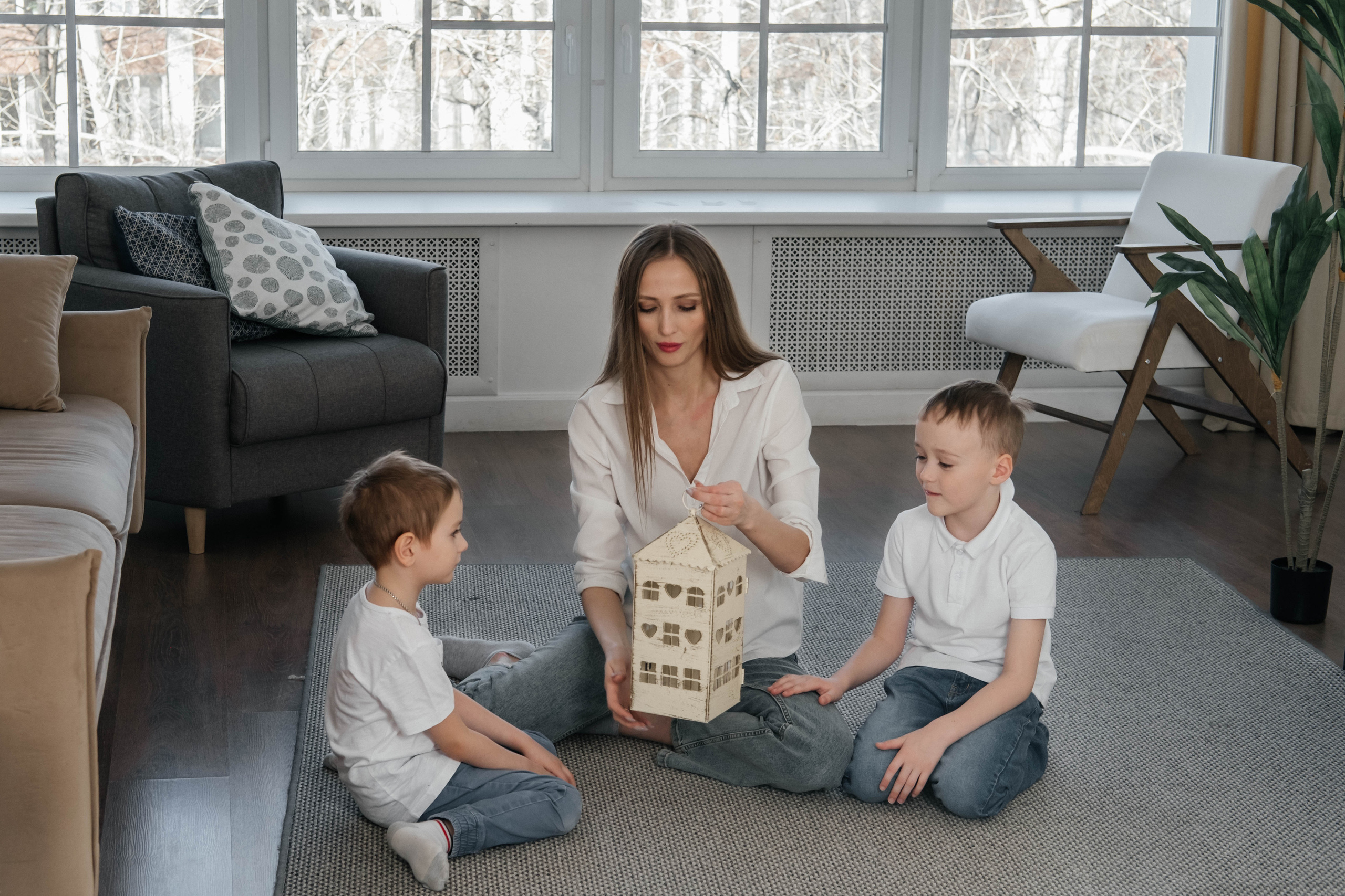 Семья Белобровых. Фотограф Троицк Челябинская область Анастасия Штаер