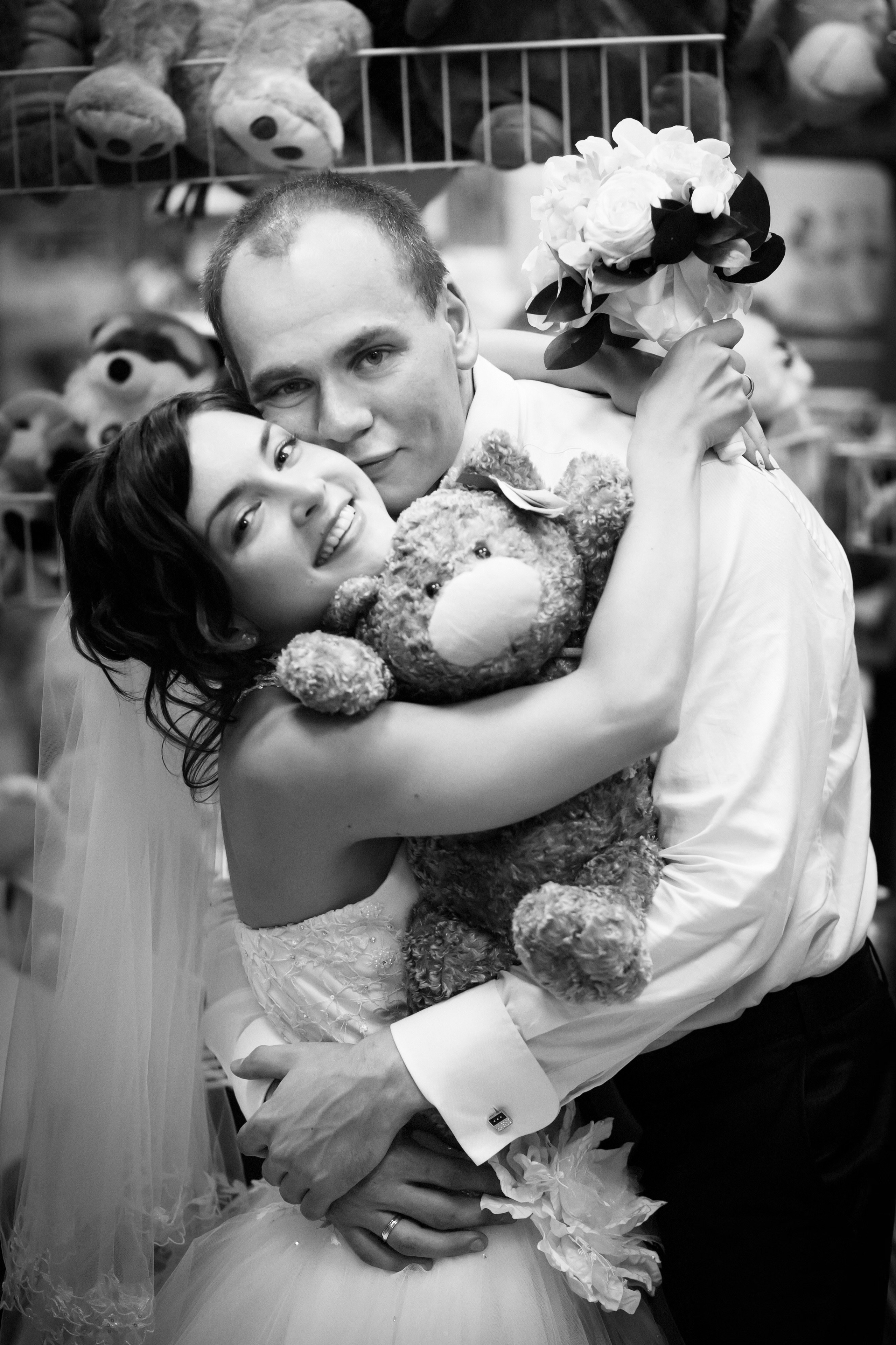 Свадебная съемка в тумане. Фотографы в Москве Светлана Устинова и Сергей Грачев