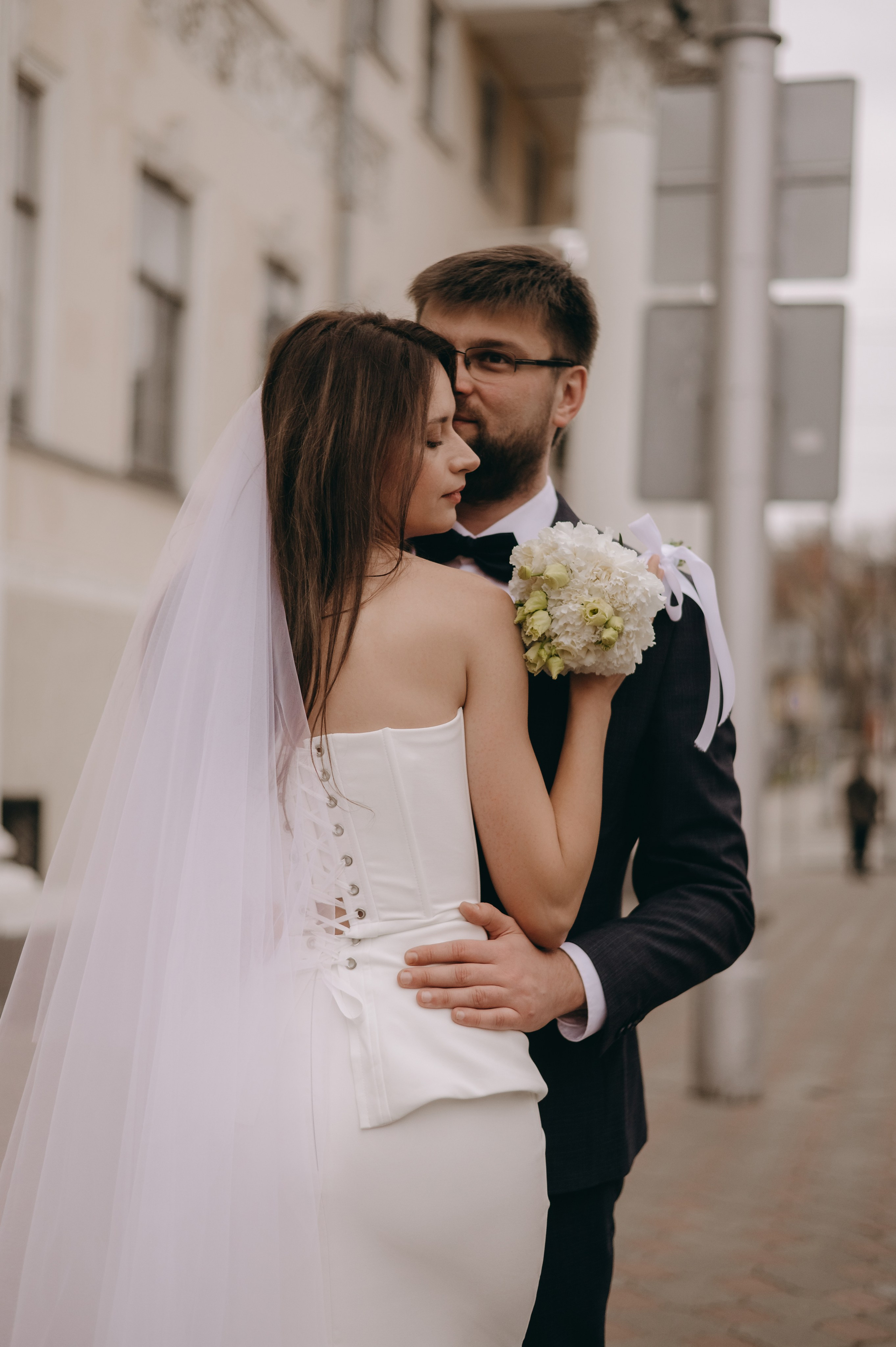 Дарья и Дмитрий — ноябрьская история. Фотограф Мария Стрелкова