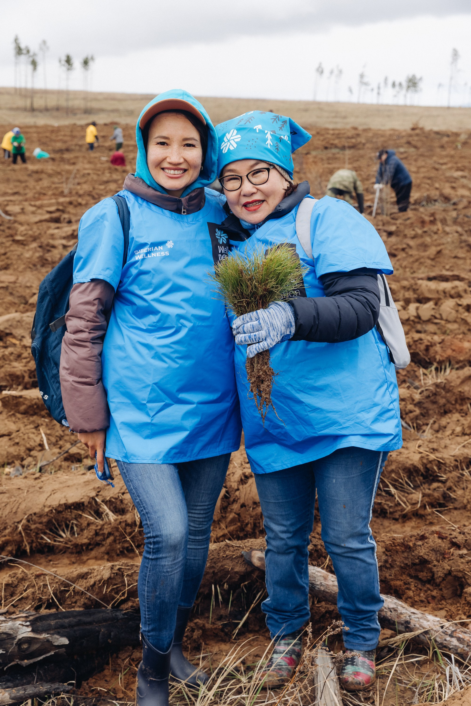 Siberian wellness. Ежегодная акция по посадке деревьев. Свадебный и семейный фотограф в Улан-Удэ