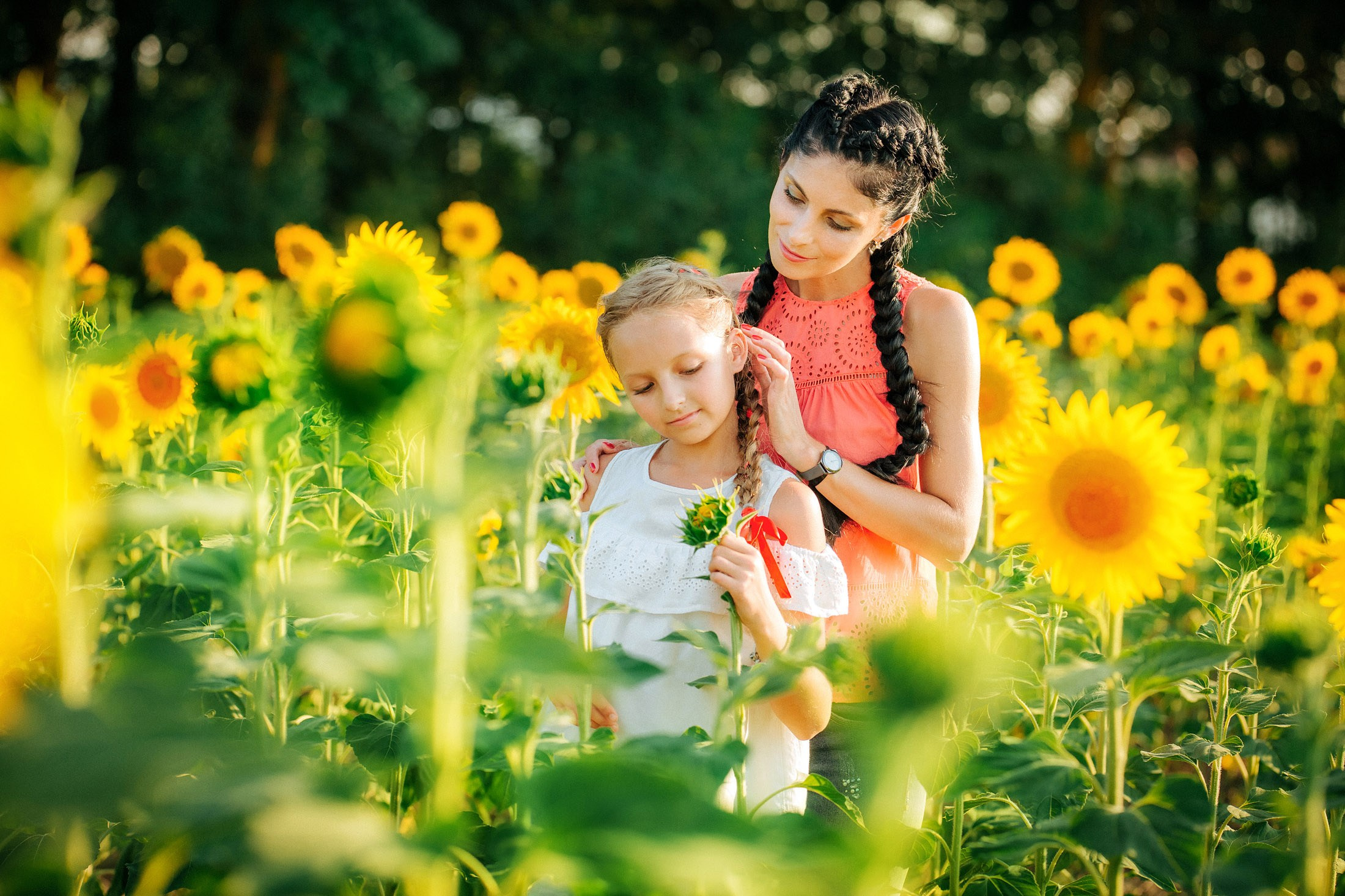 Подсолнухи!. Семейный, детский, свадебный, фотограф в городе Анапа