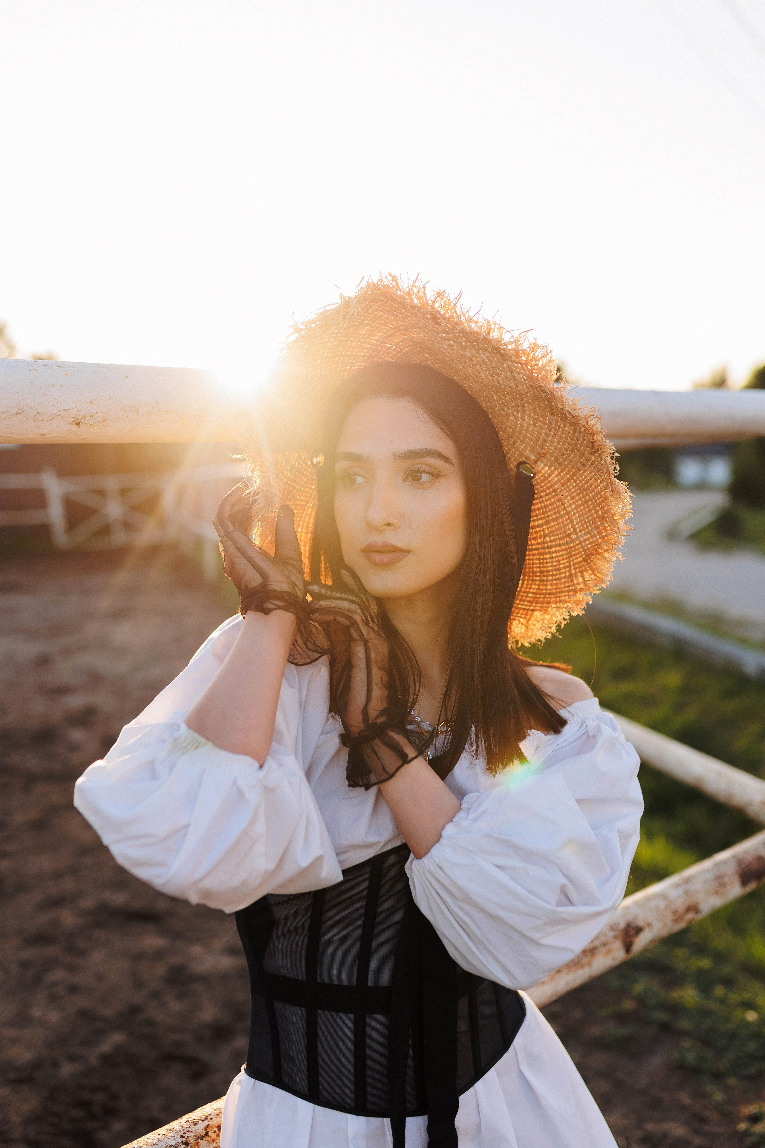 Съёмка с лощадью. Фотограф Полина Лытнева