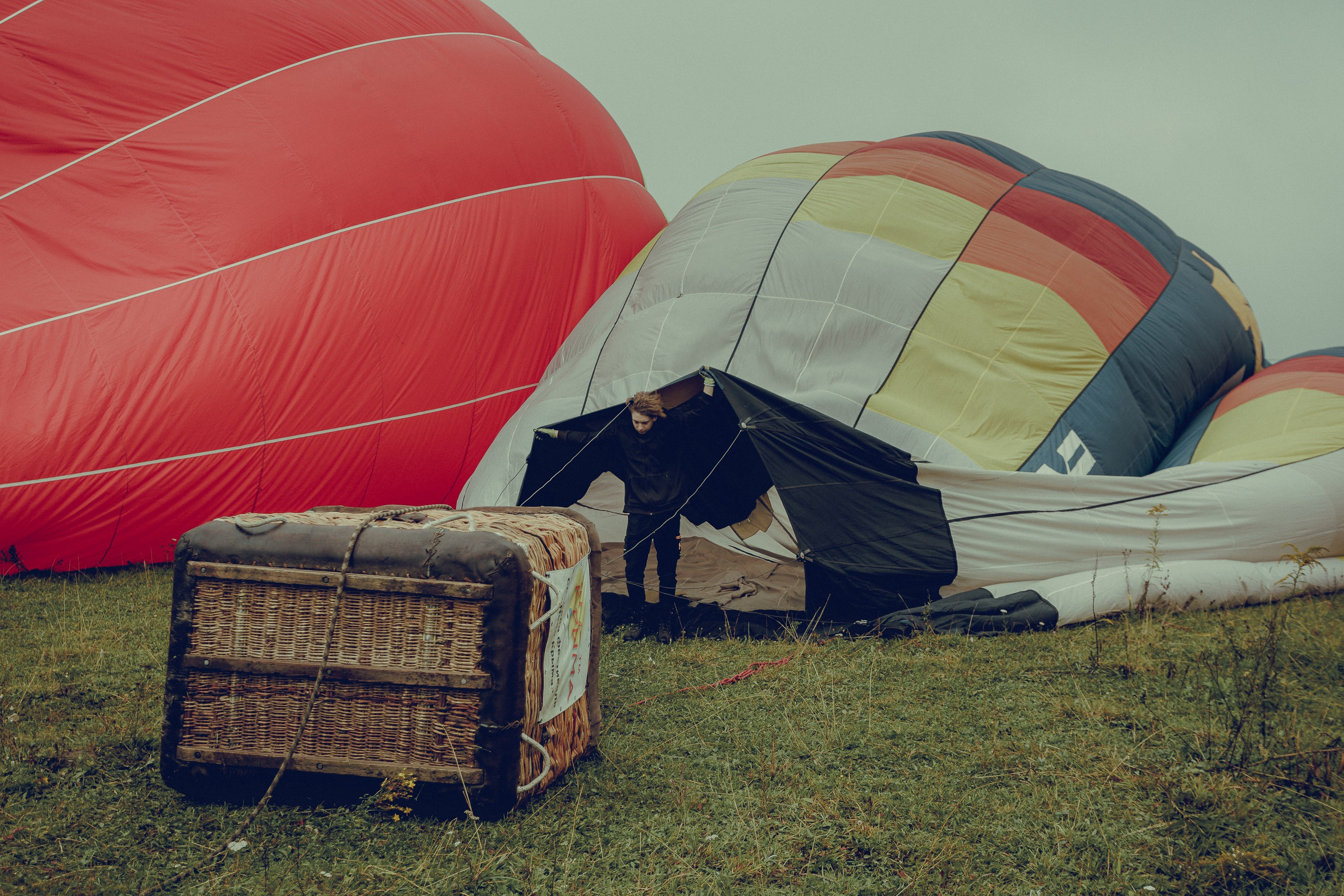 как летают на шаре