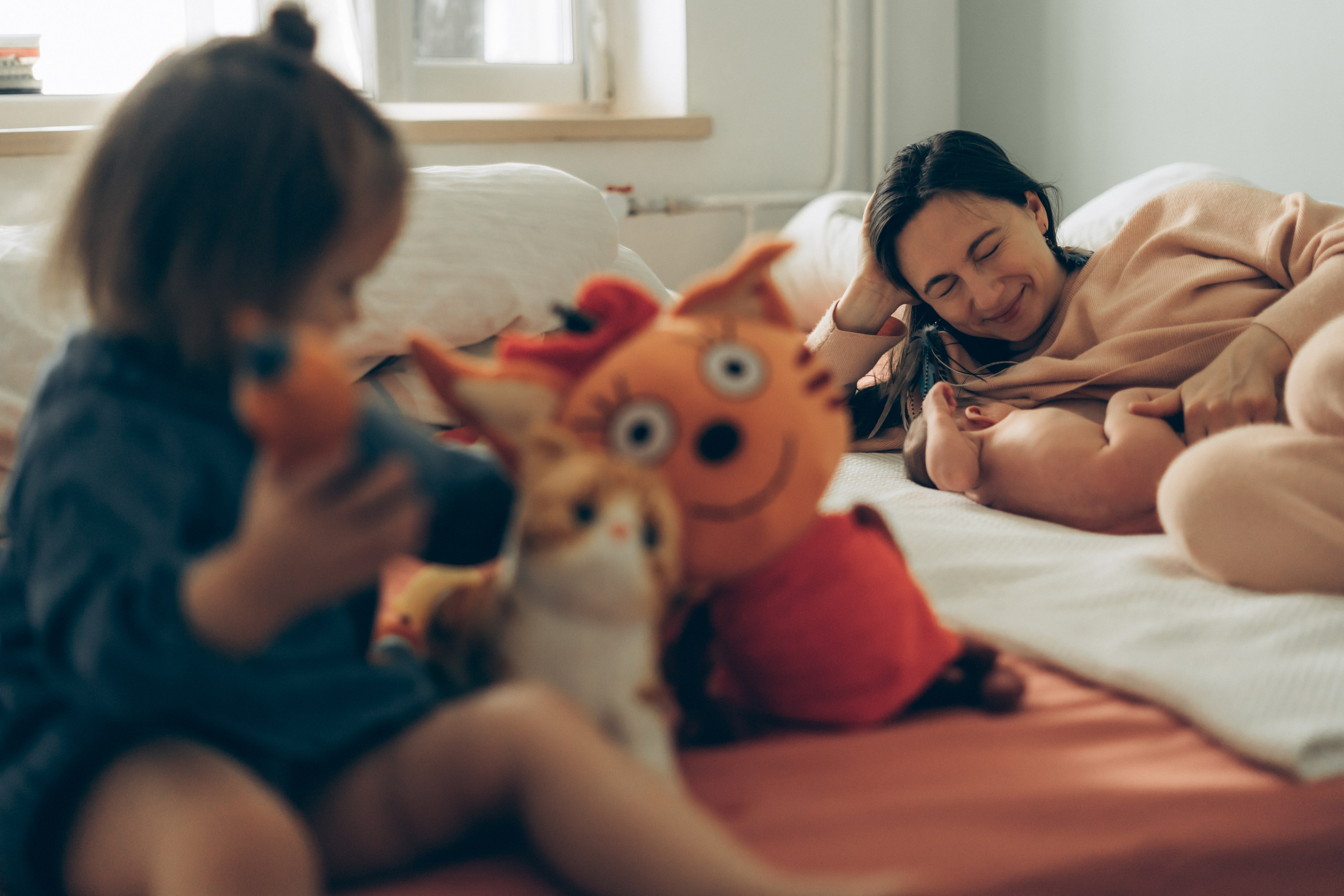 Воскресное утро семьи Алин. Семейный фотограф в Томске Зарина Азизбаева