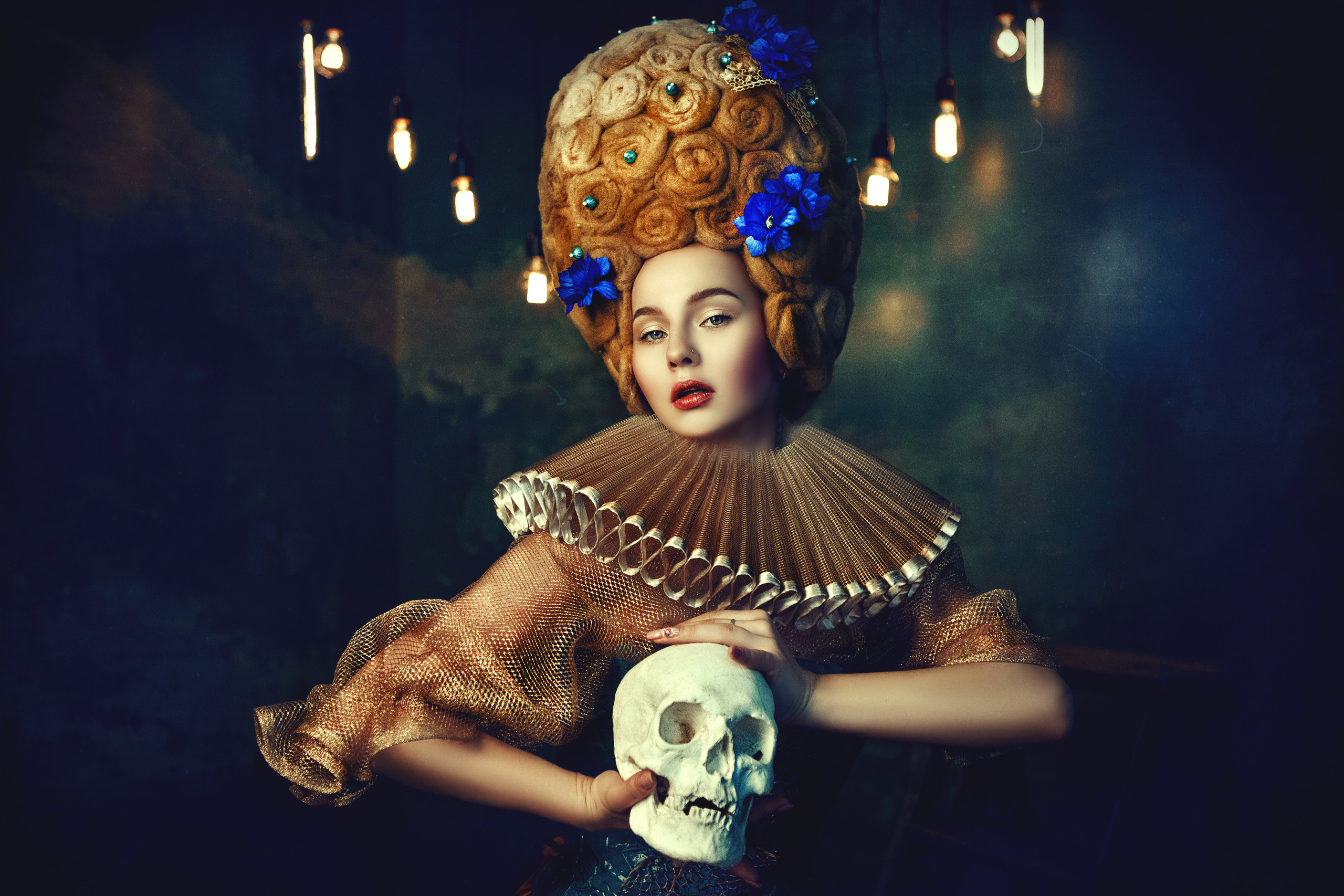 Ms. Hamlet. Art photographer Katerina Klio