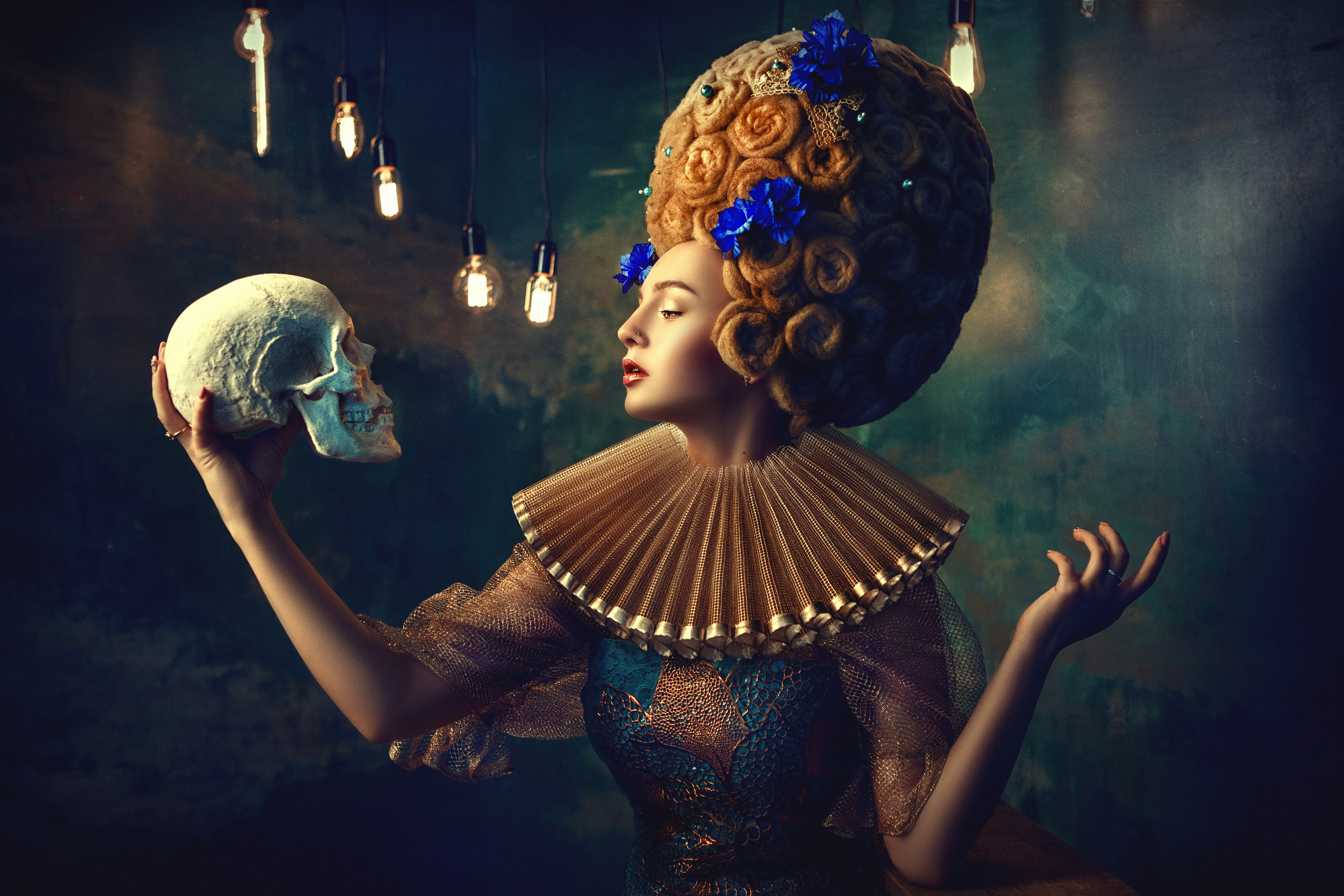 Ms. Hamlet. Art photographer Katerina Klio