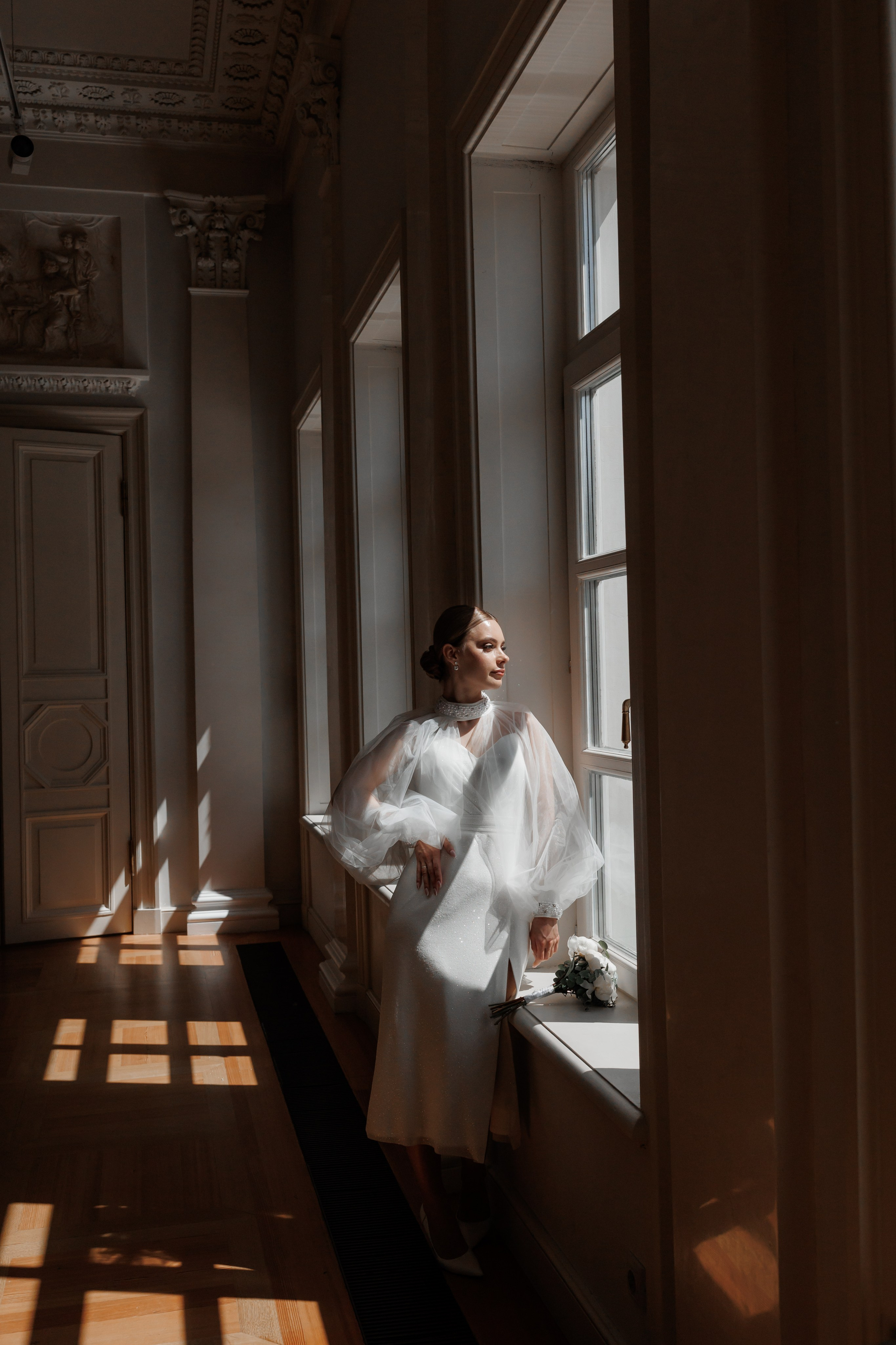 Анна и Сергей, Особняк Муравьевых-Апостолов, прогулка по ВДНХ, ресторан «Домик в саду». Свадебный и репортажный фотограф (Москва, Королев и другие)