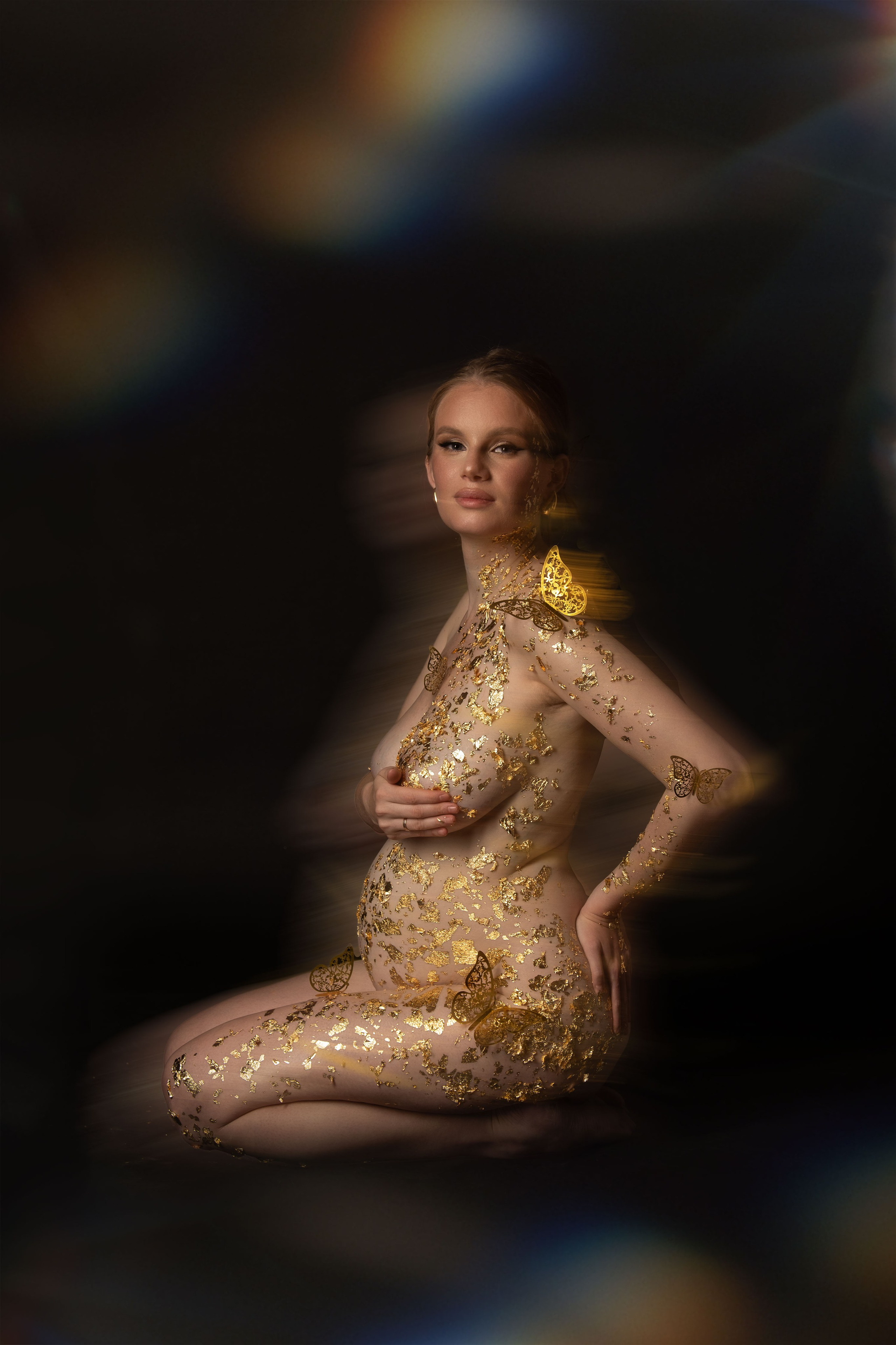 Беременность. Студия. Фотограф беременности Демочкина Елена