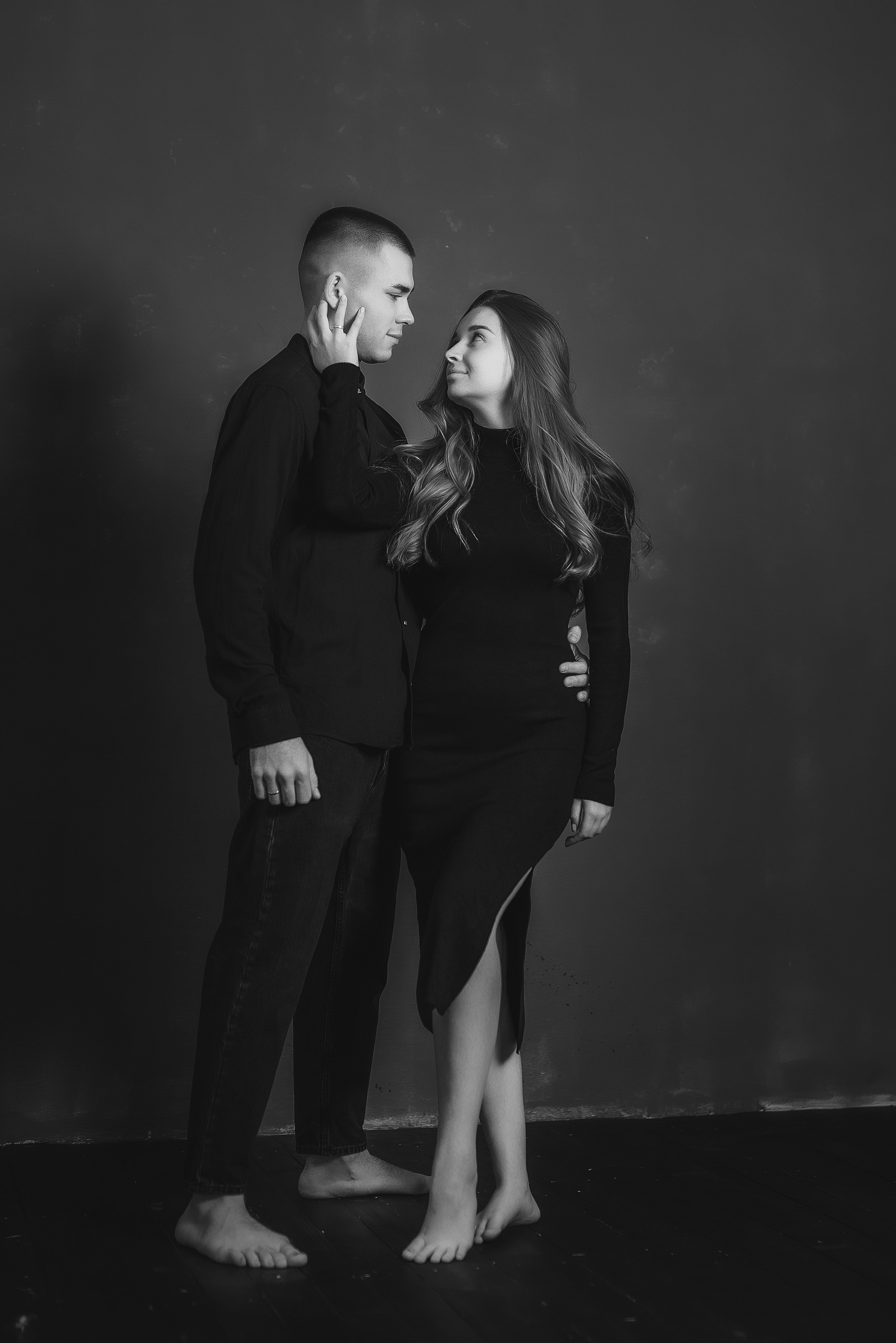 Love story в ЧБ. Семейный, детский фотограф в Воронеже Анна Никитина