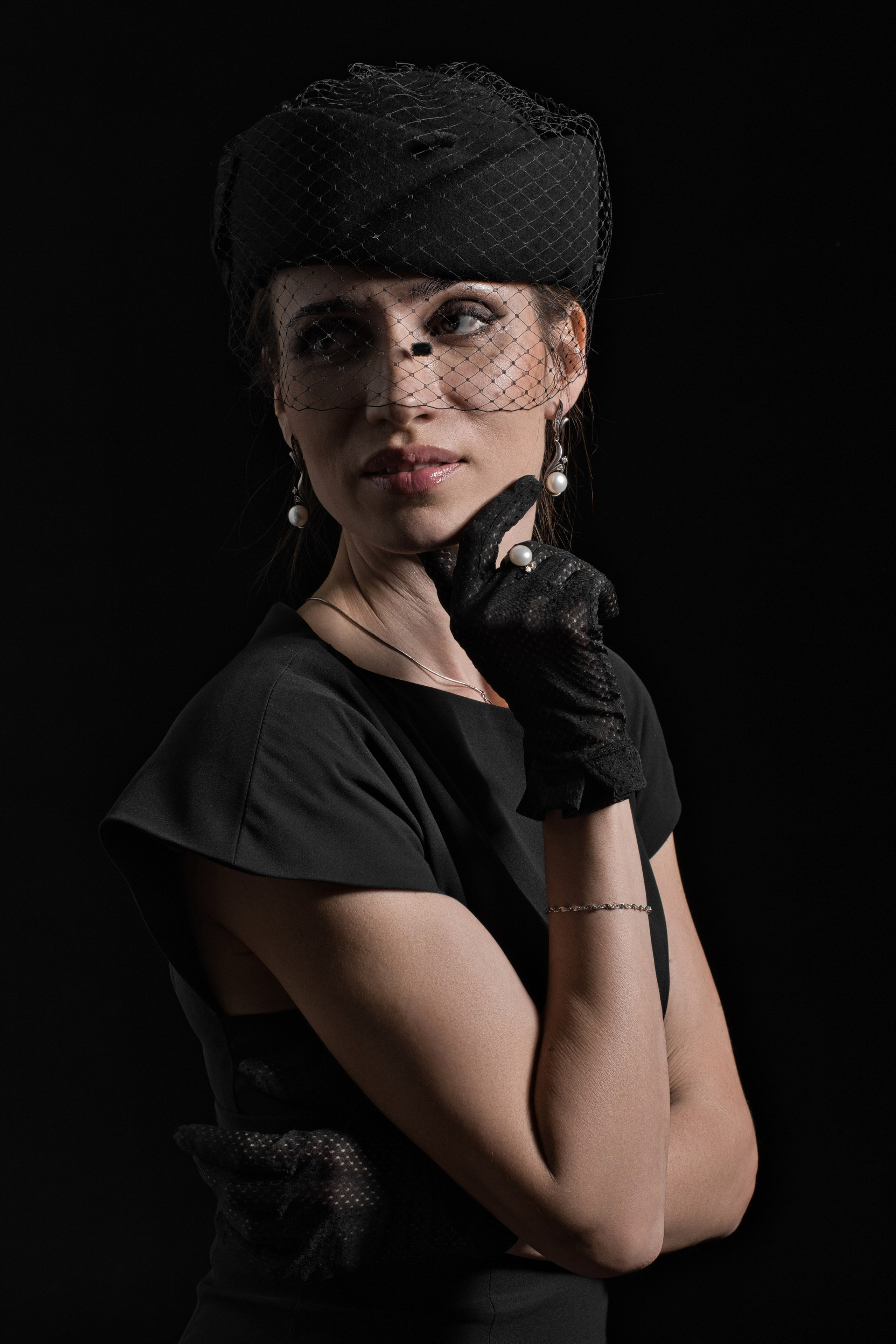 Роза в вуали. Фотограф Денис Кривопусков