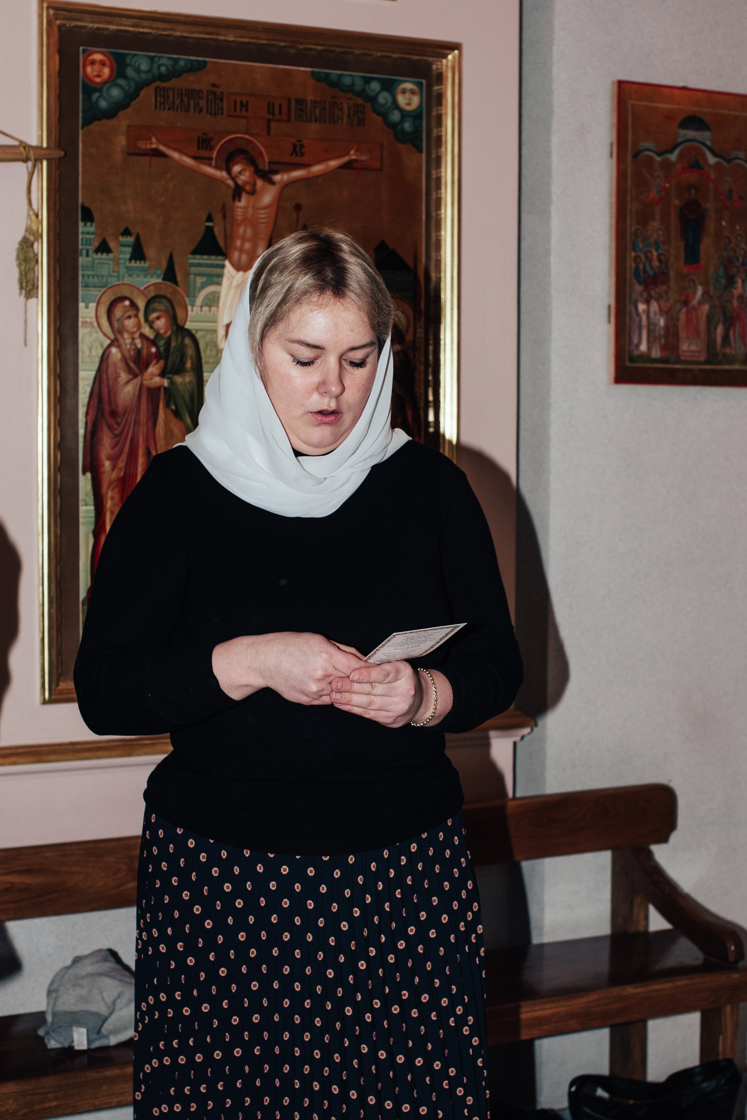 Крещение Анисии. Фотосессии в Москве - фотограф Неонилла Ленко