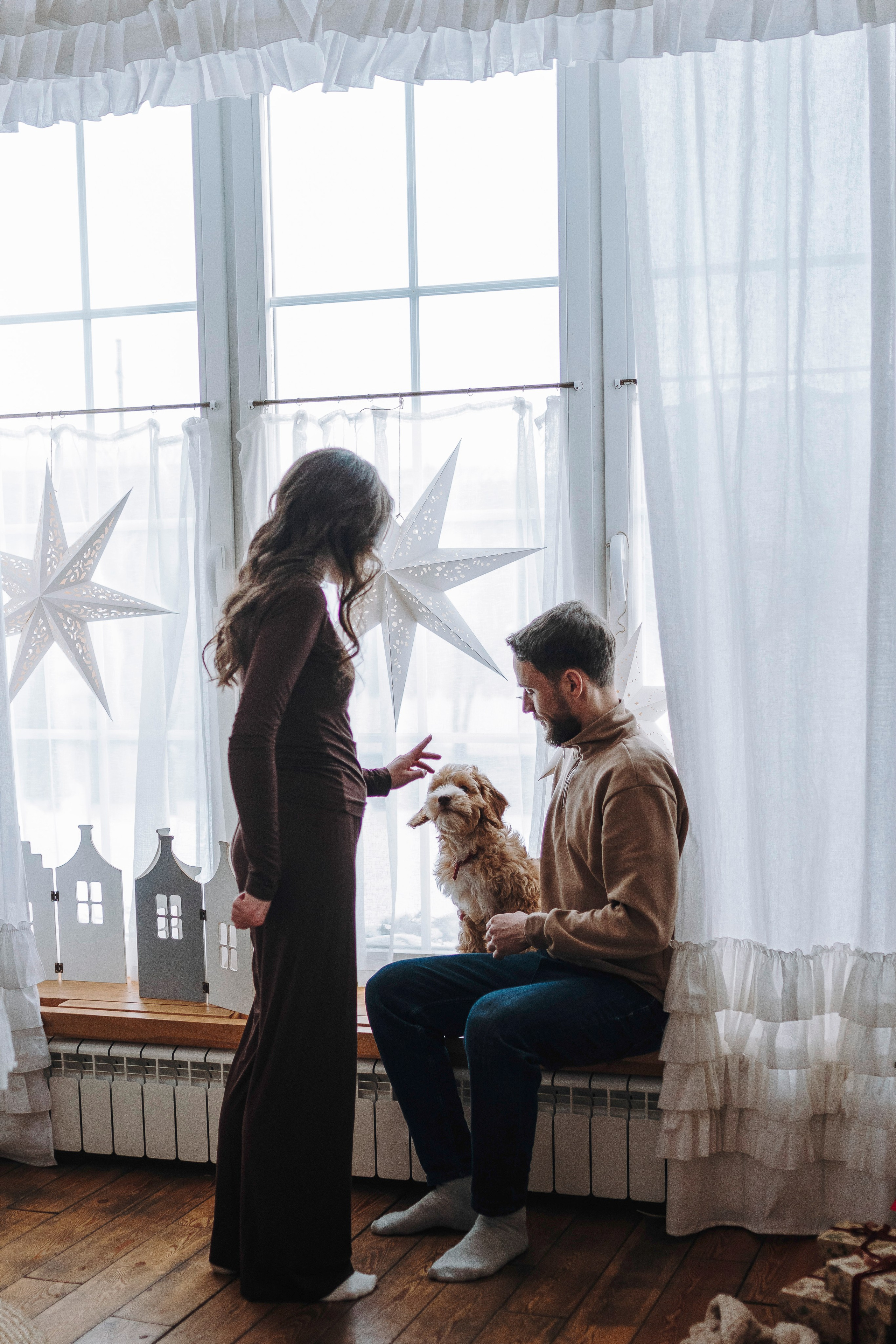 Мёрфи, Таня и Антон. Фотограф анималист в Спб недорого Олеся Майорова