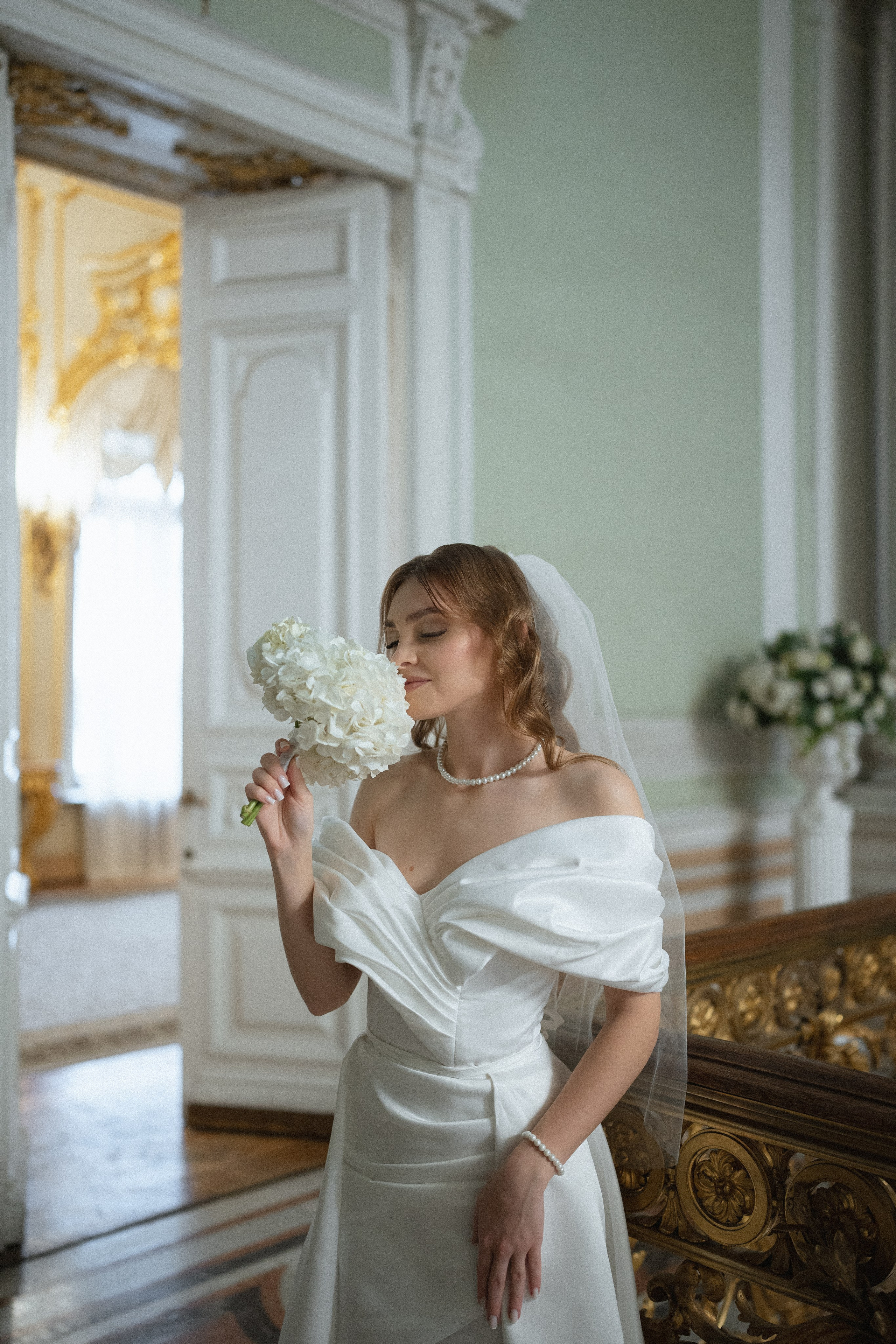 Дмитрий и Кира (Эрмитаж). Свадебный фотограф в Санкт-Петербурге