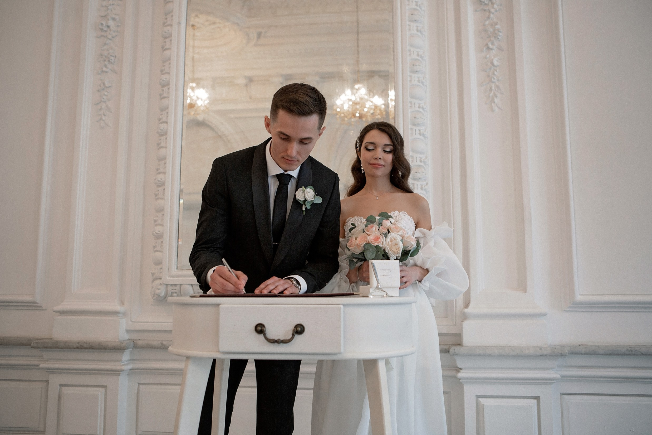 Камерная свадьба. Свадебный и портретный фотограф Москва