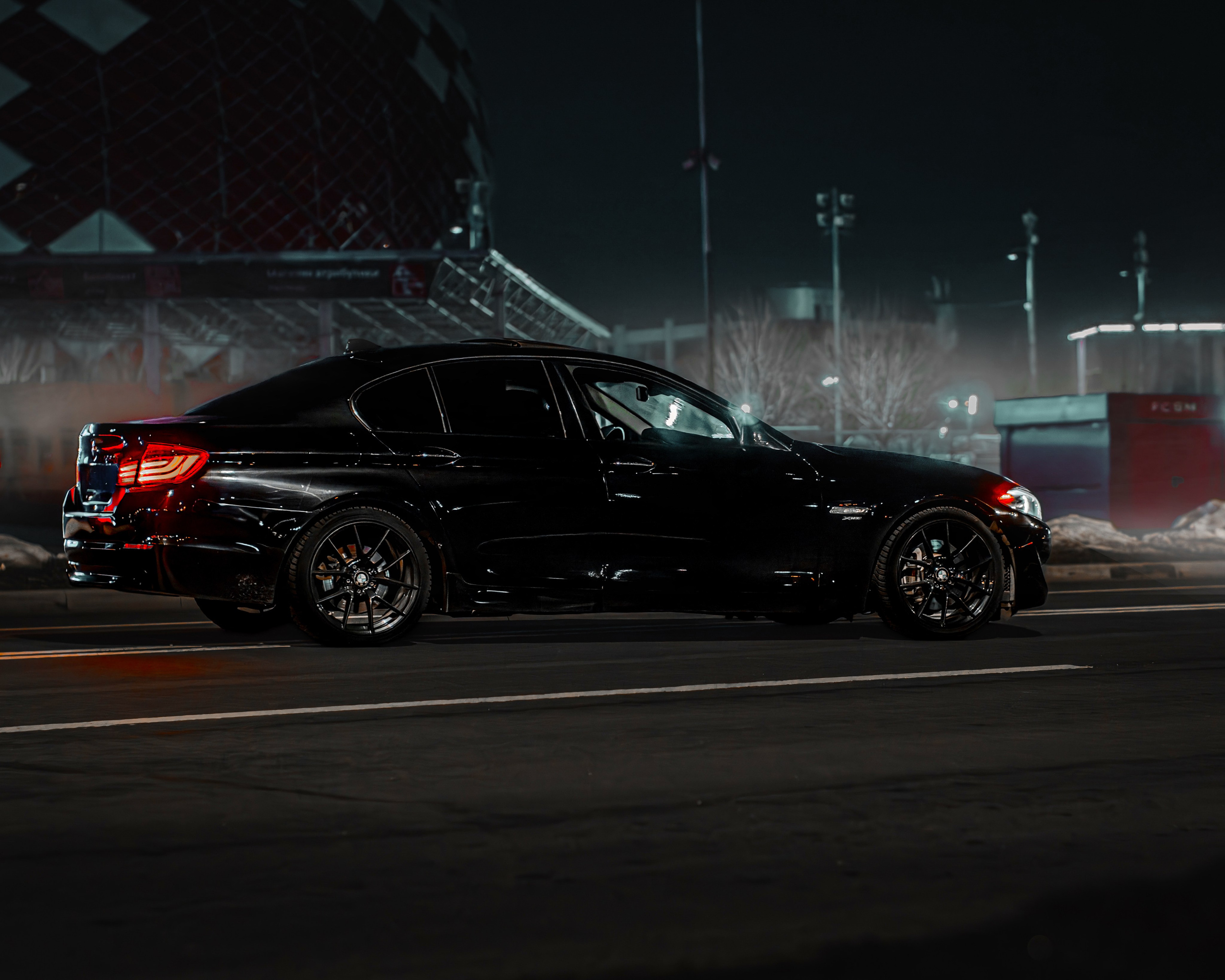 BMW F10 530D. Автомобильный фотограф в Москве