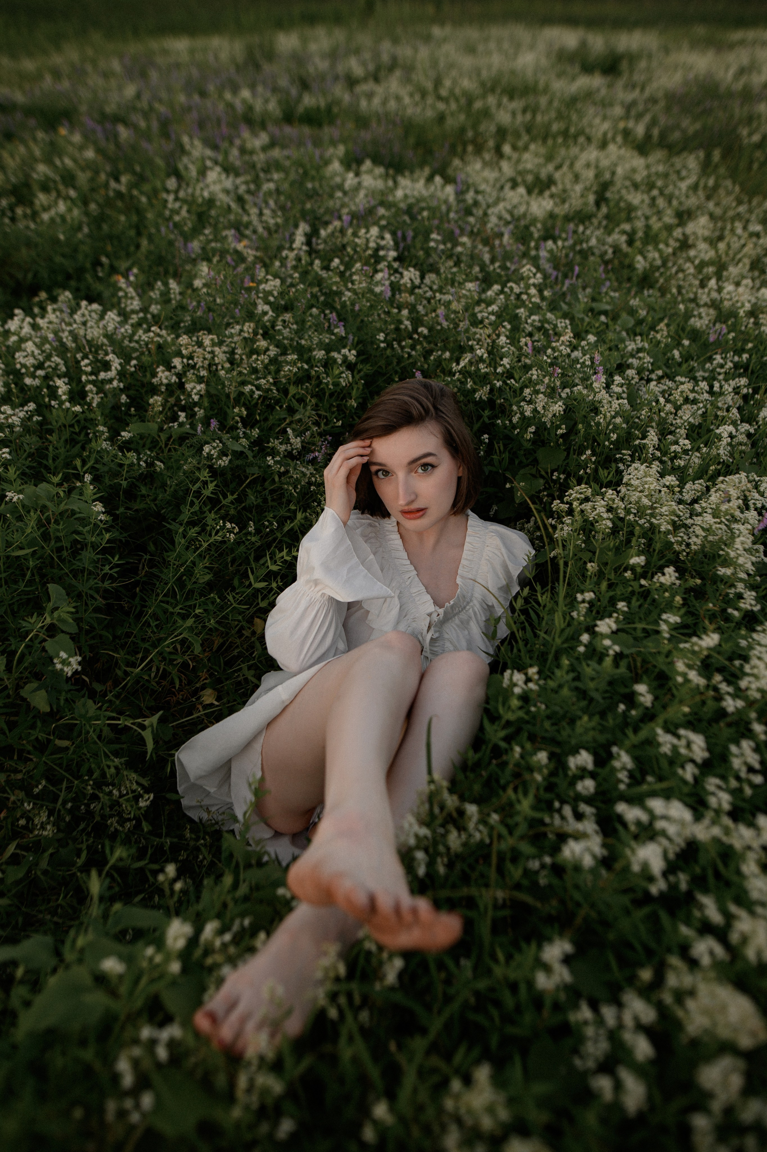 Полина и поле. Www.ostermiller.ru