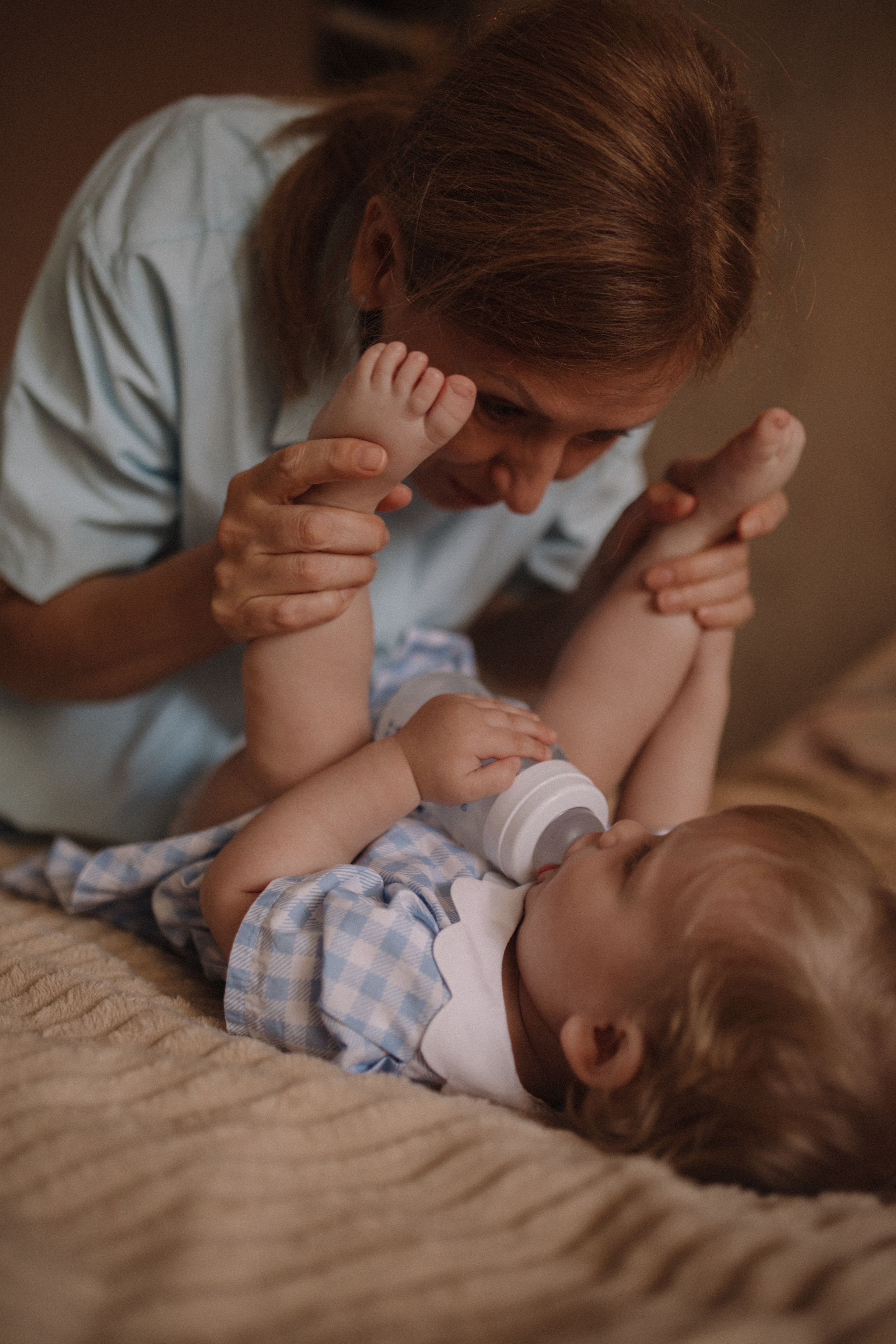Семейная домашняя история Насти. Семейный фотограф в Москве и Люберцах Юлия Гуськова