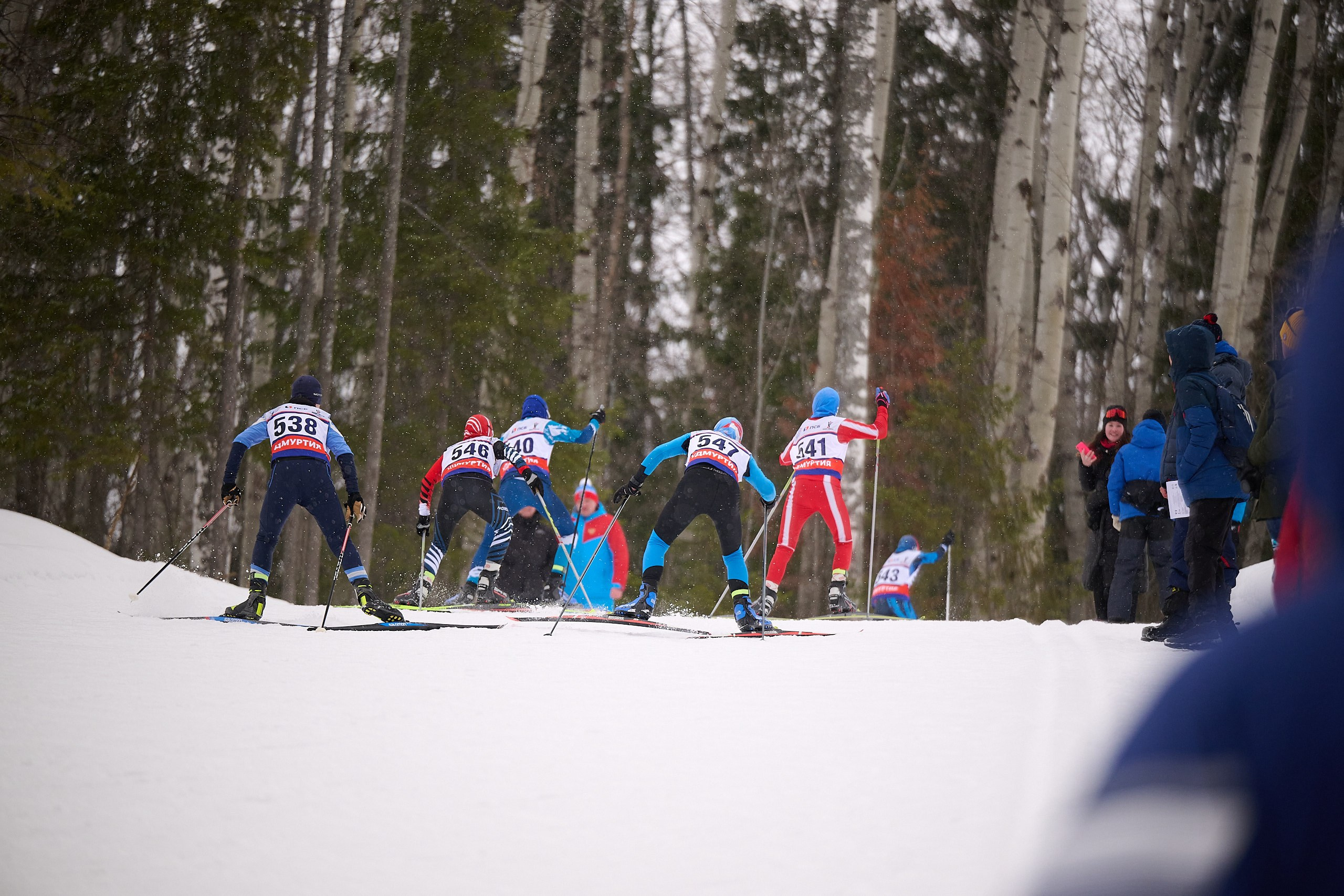 Всероссийские соревнования по лыжным гонкам «Пионерская правда». Ижевс. Спортивный репортажный фотограф в Ижевске Сергей Мерзляков