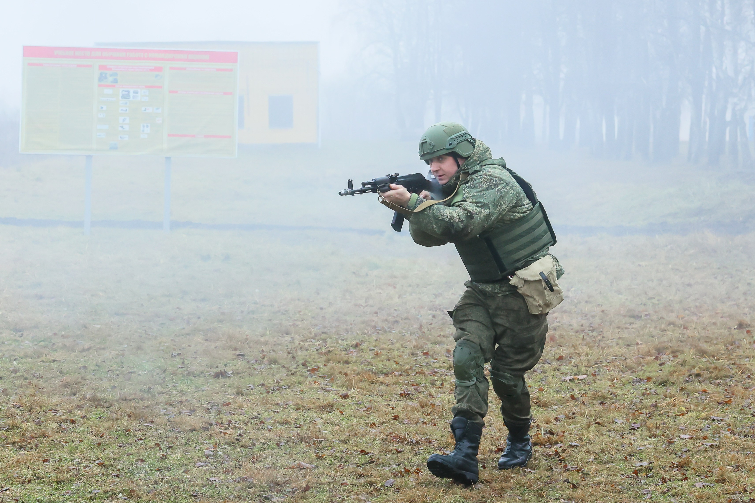 Набор в особое подразделение — полк Московской области. Моя фотография
