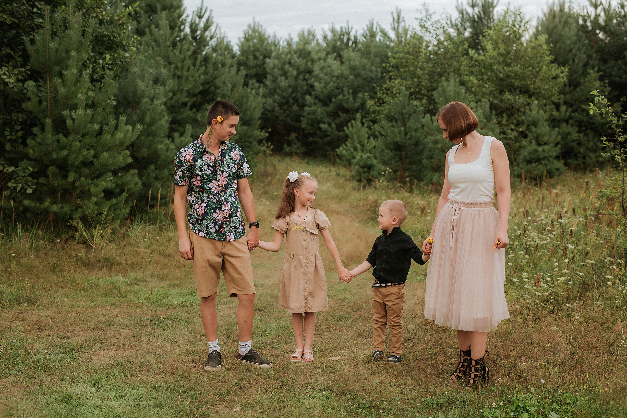 Анатолий, Карина, Василиса и Санёк / 01.08.2021. Свадебный, семейный фотограф в Дзержинске, Нижнем Новгороде Наталья Хр