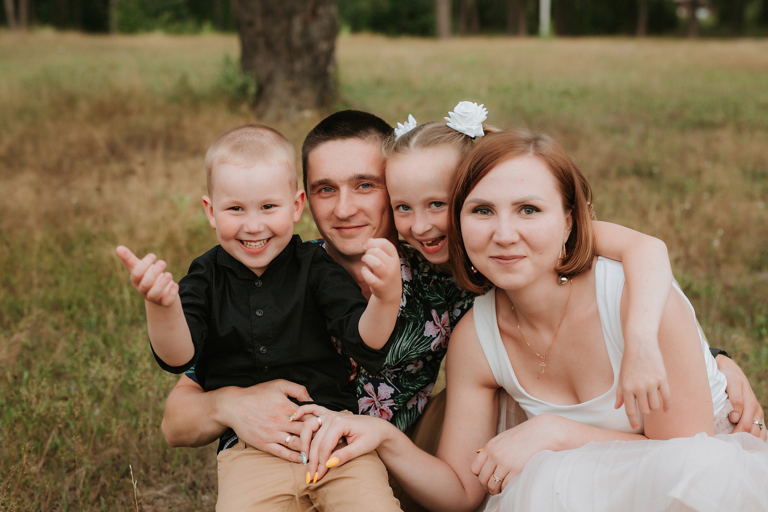 Анатолий, Карина, Василиса и Санёк / 01.08.2021. Свадебный, семейный фотограф в Дзержинске, Нижнем Новгороде Наталья Хр
