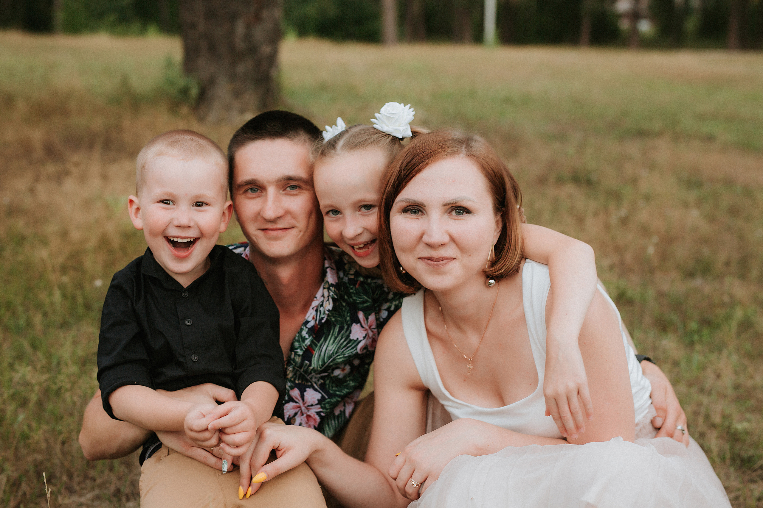 Анатолий, Карина, Василиса и Санёк / 01.08.2021. Свадебный, семейный фотограф в Дзержинске, Нижнем Новгороде Наталья Хр