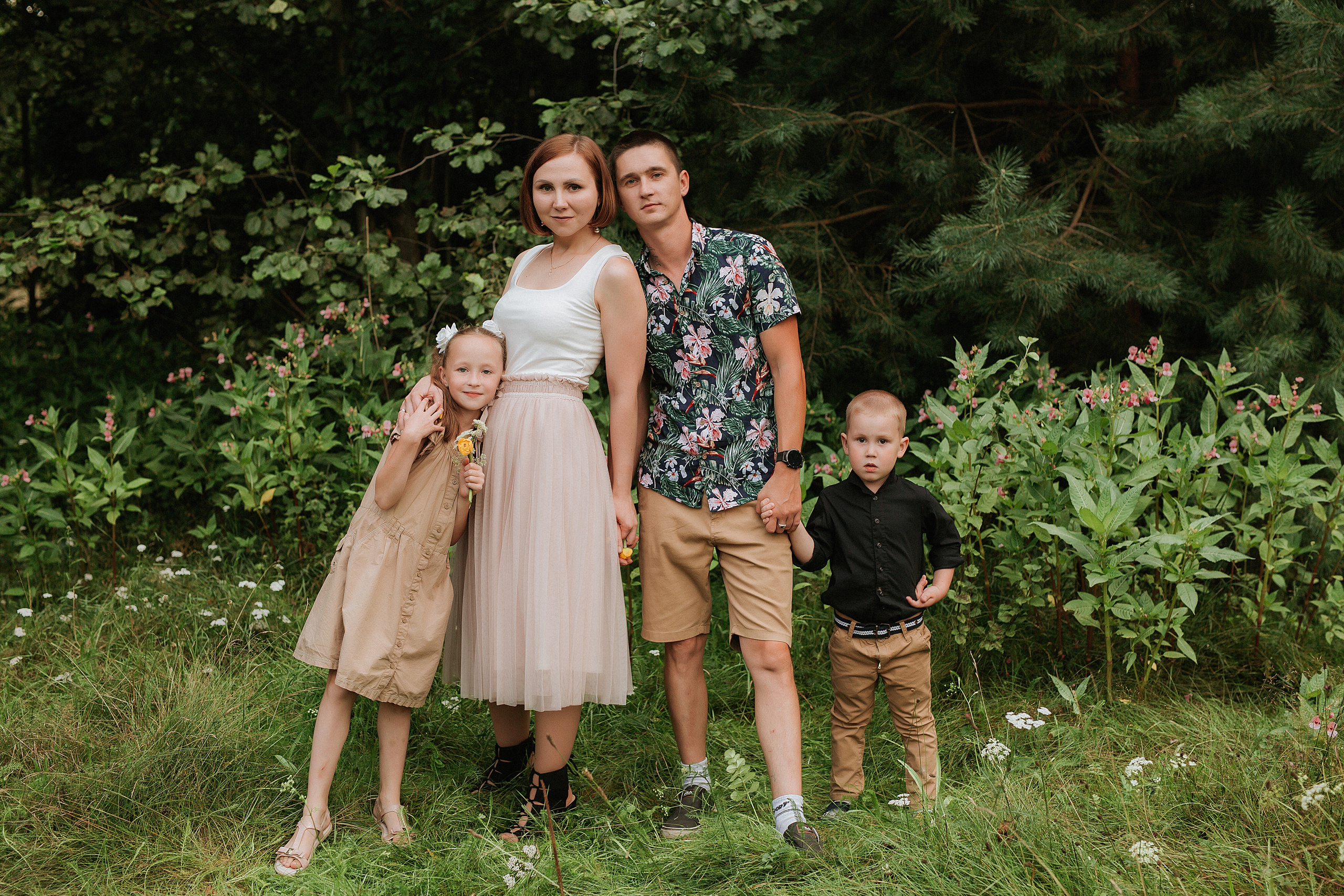 Анатолий, Карина, Василиса и Санёк / 01.08.2021. Свадебный, семейный фотограф в Дзержинске, Нижнем Новгороде Наталья Хр