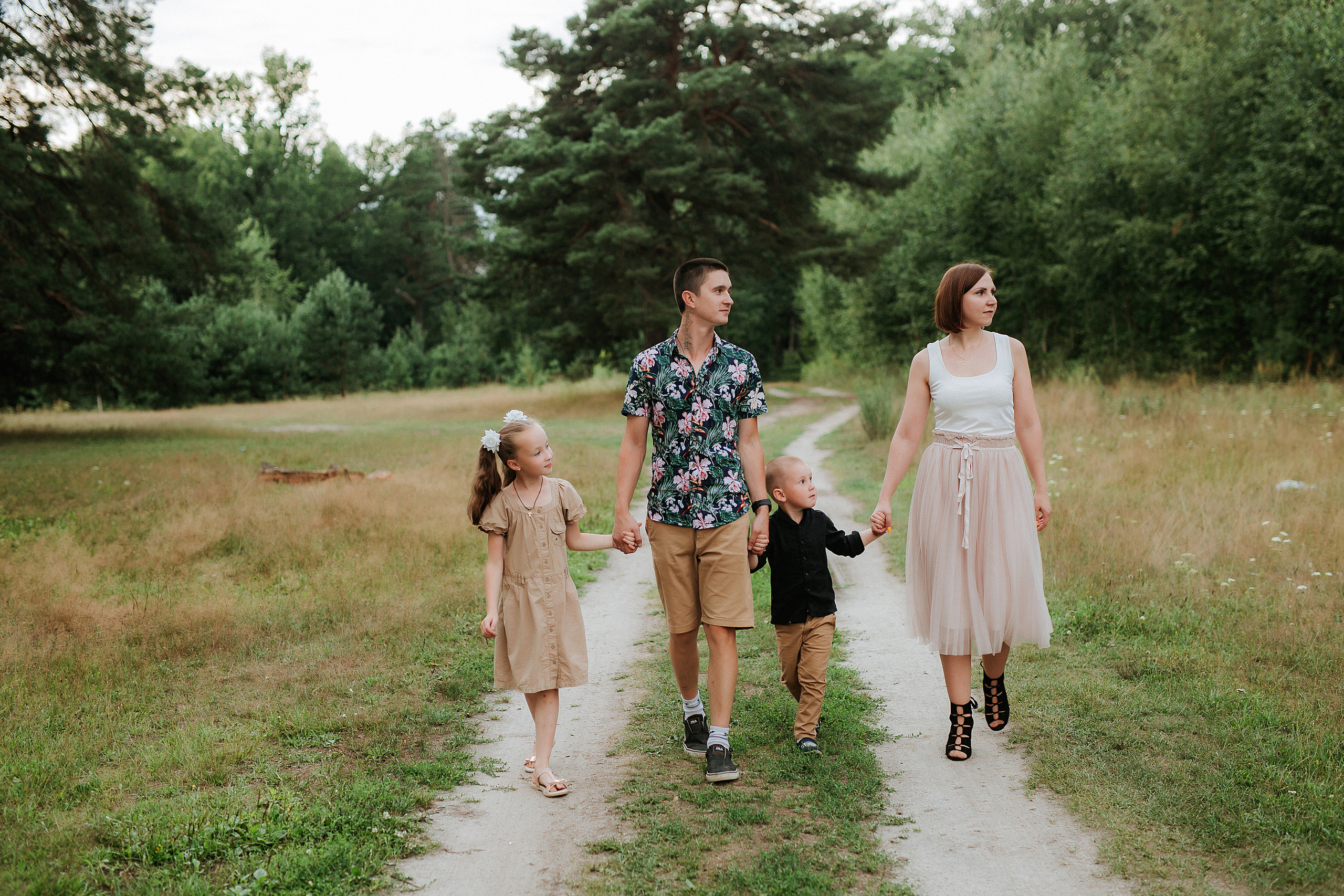 Анатолий, Карина, Василиса и Санёк / 01.08.2021. Свадебный, семейный фотограф в Дзержинске, Нижнем Новгороде Наталья Хр