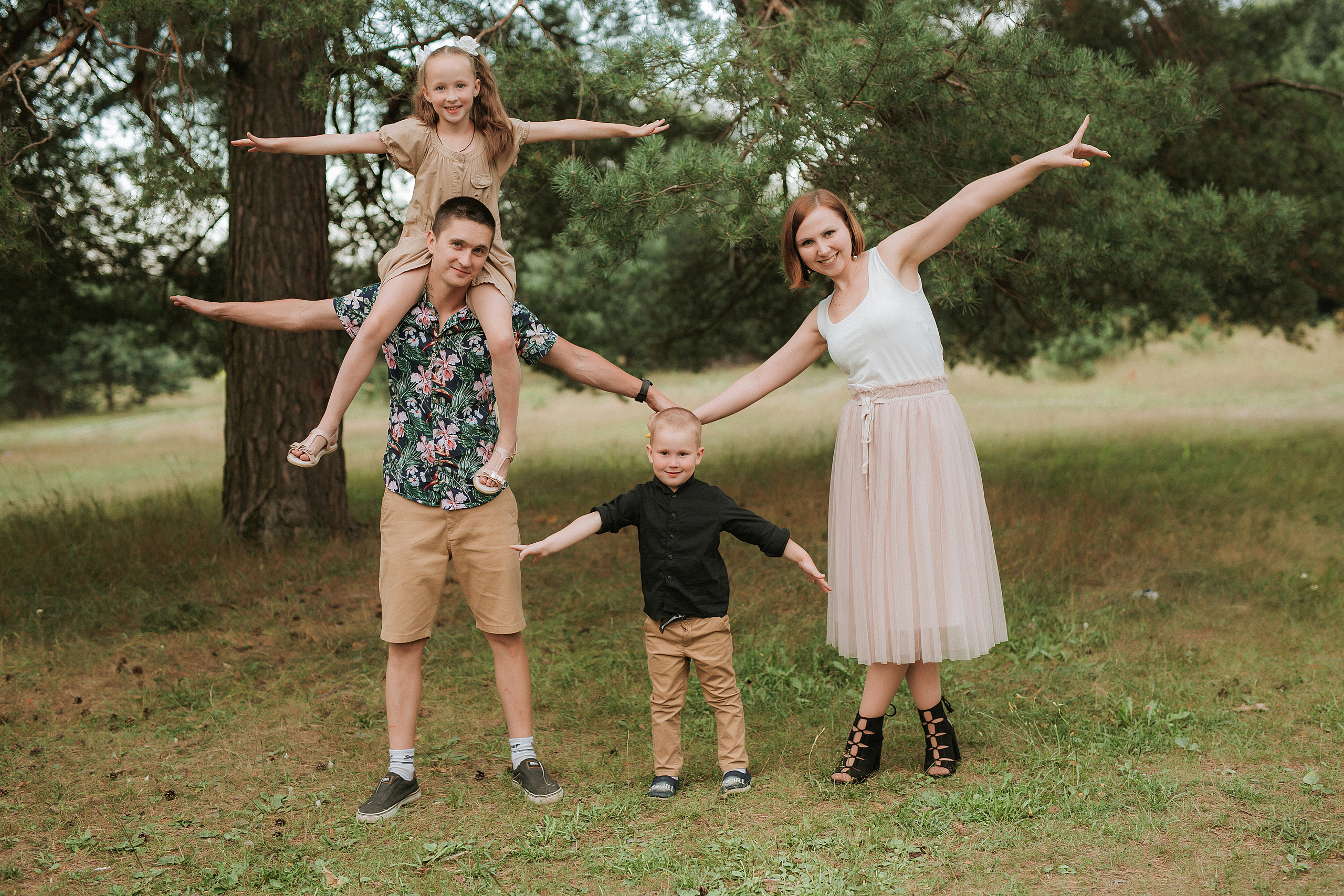 Анатолий, Карина, Василиса и Санёк / 01.08.2021. Свадебный, семейный фотограф в Дзержинске, Нижнем Новгороде Наталья Хр