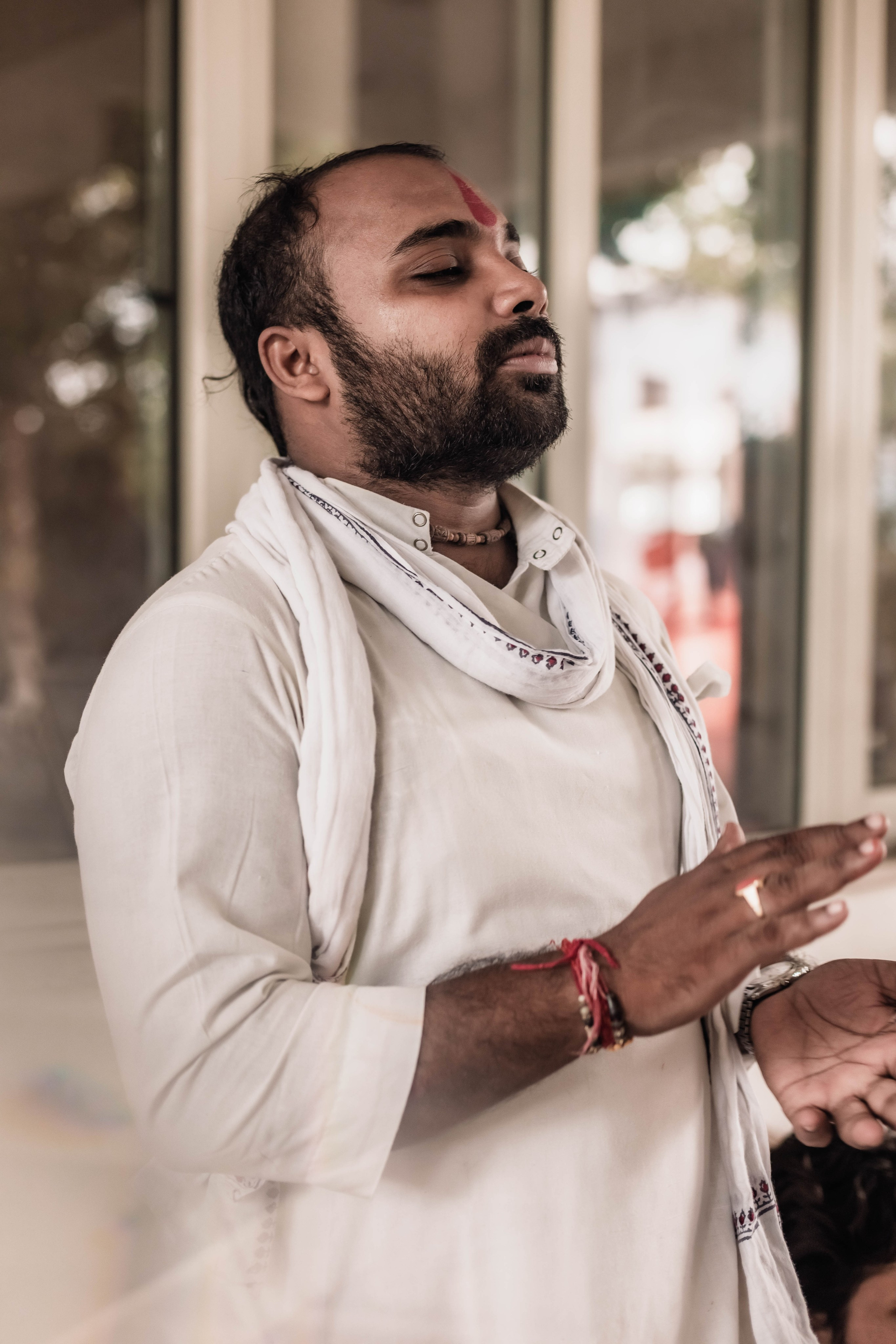 Pitri Paksha yagyas & poojas Devraha Baba ji ashram. Mariam Bagdasaryan