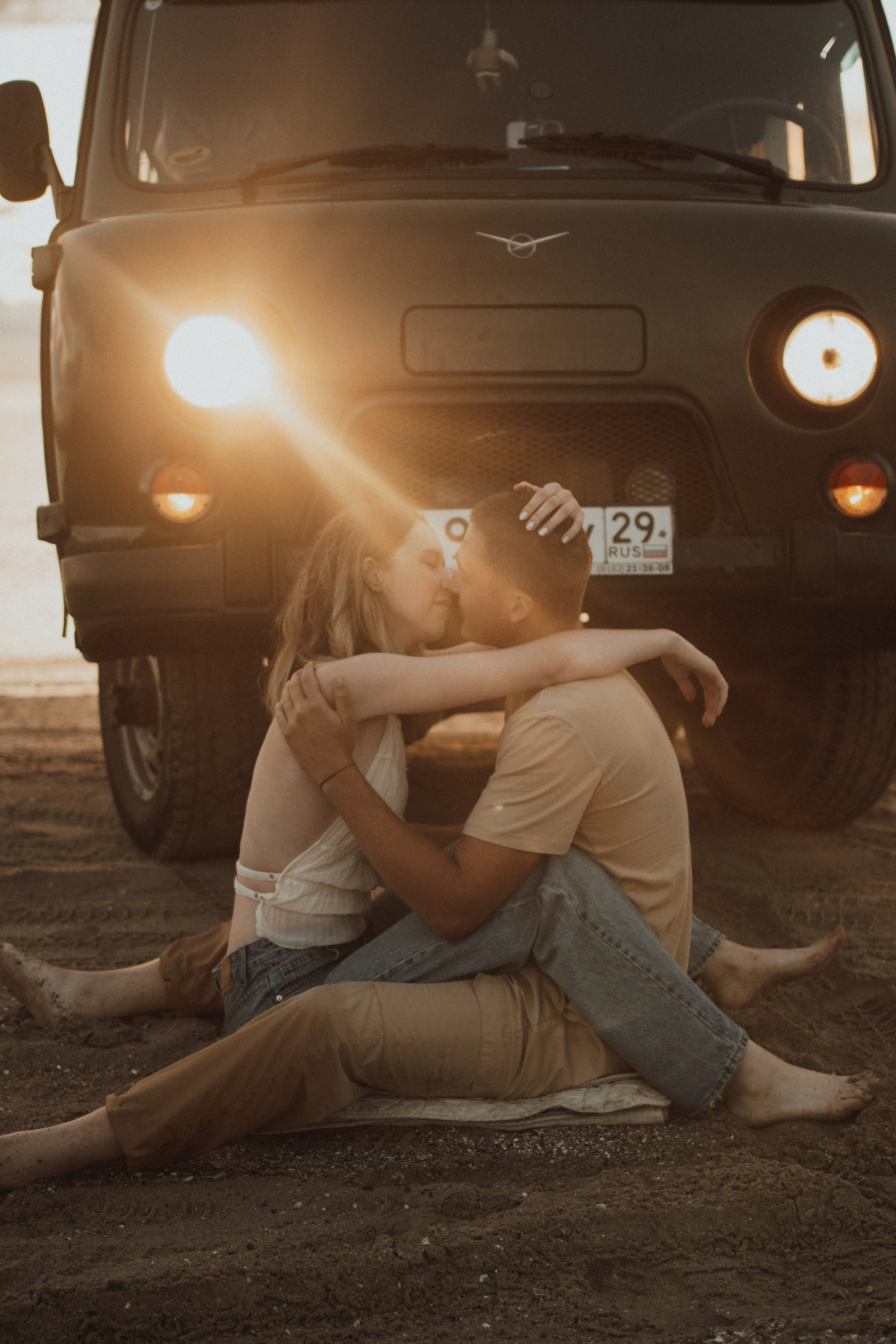 [… Sasha, Tosha and UAZ]. Фотограф в Архангельске