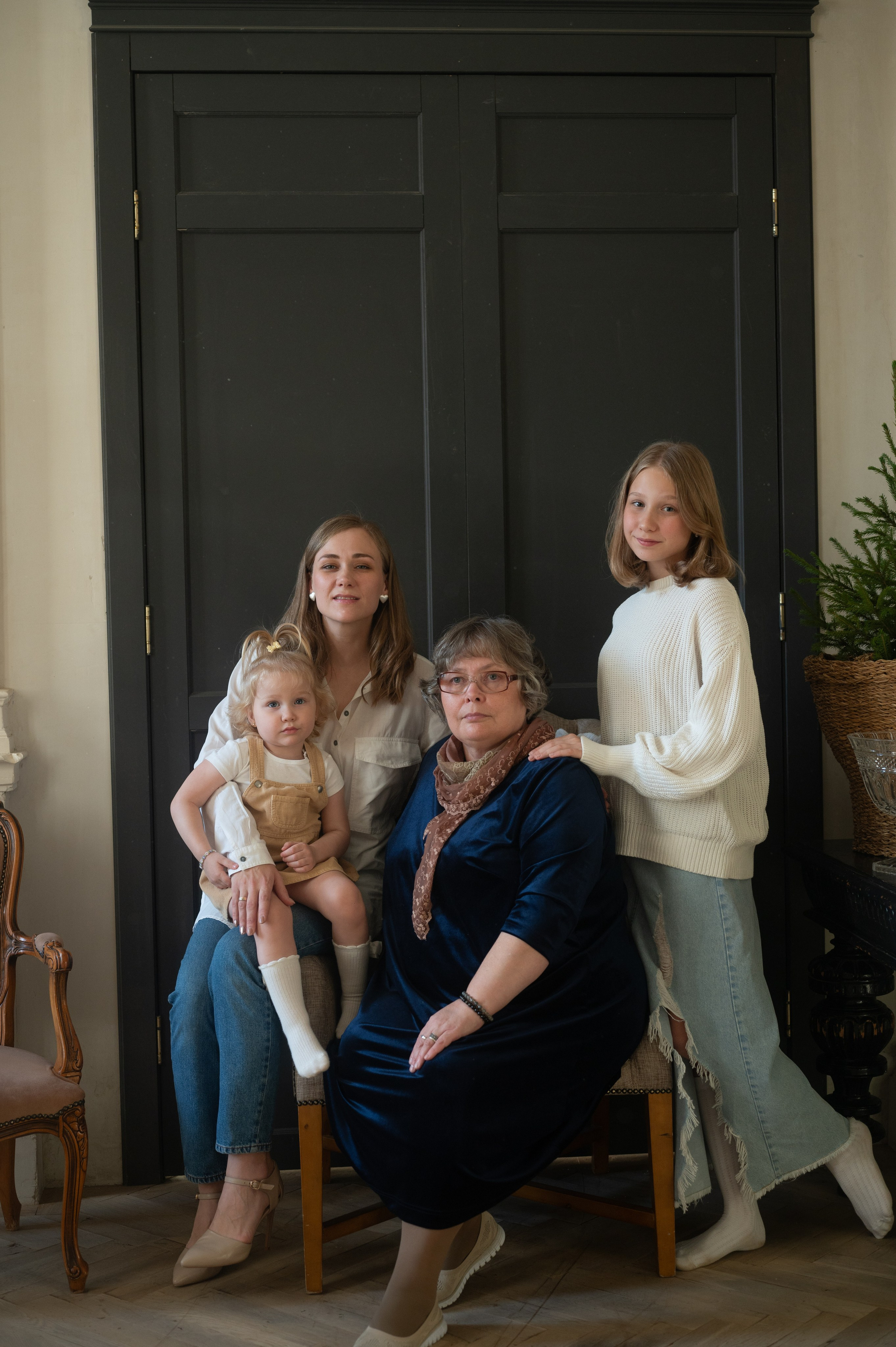 Фотостудия «Файн-арт» Новый год 2024-25. Фотограф новорожденных, семейный детский в Тюмени Татьяна Морозова