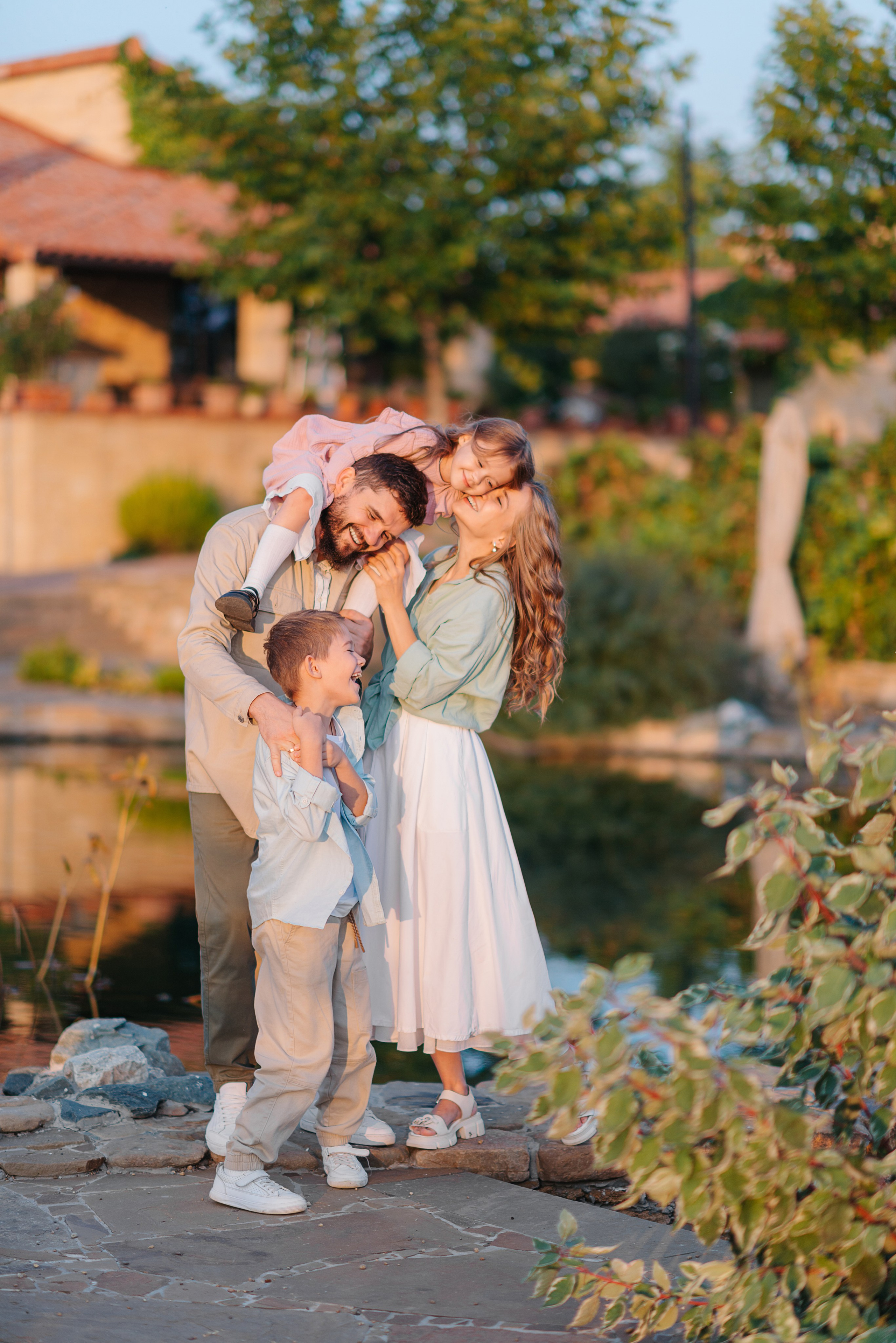 Женя, Лена, Тима и Феня. Свадебный и семейный фотограф в Ростове-на-Дону Дарья Герасименко