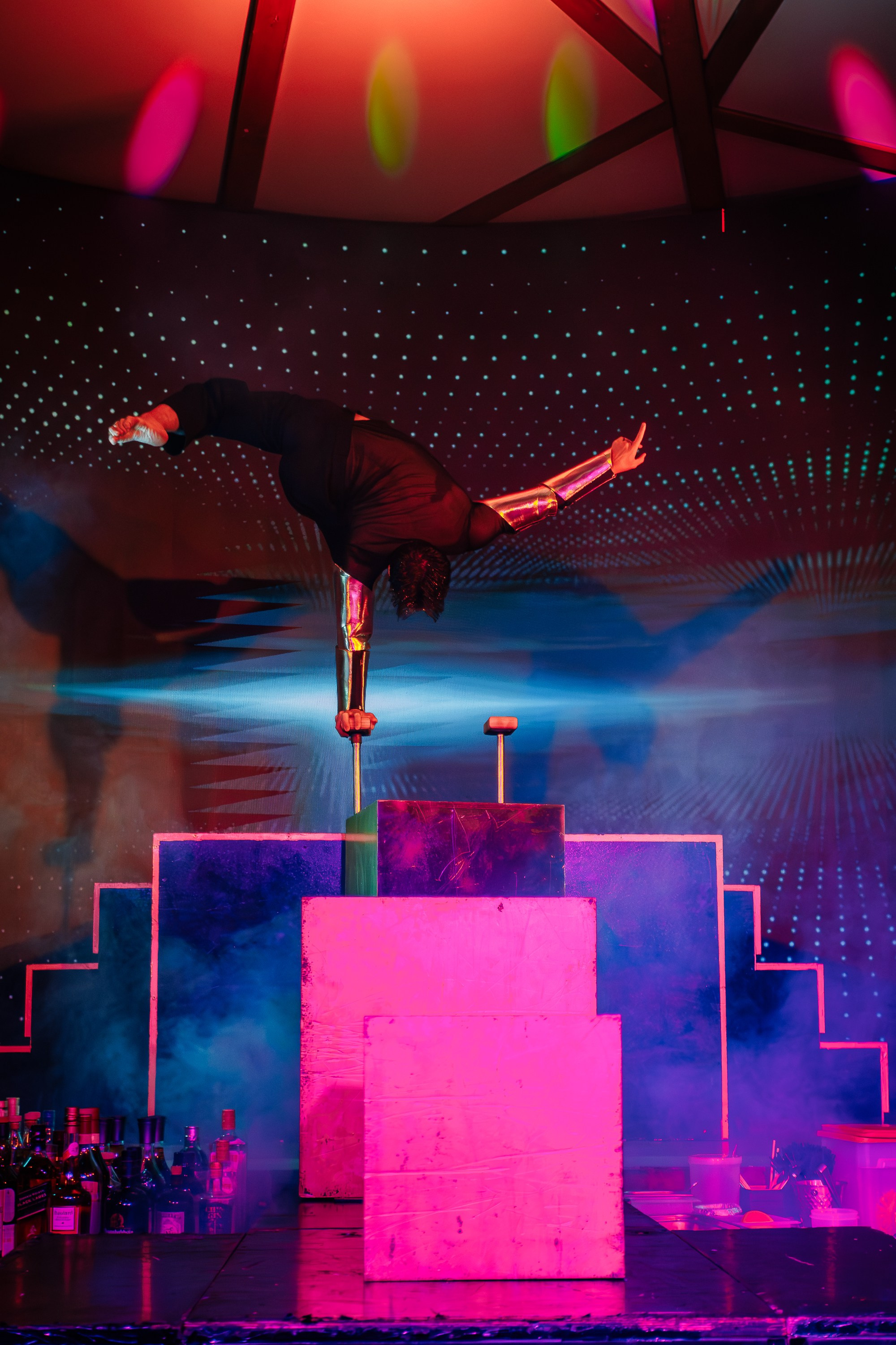 PTIZZA SHOW. Gold & Black in Ptizza Bar_Ялта_6.07.2025. Аминов Руслан | Фотограф