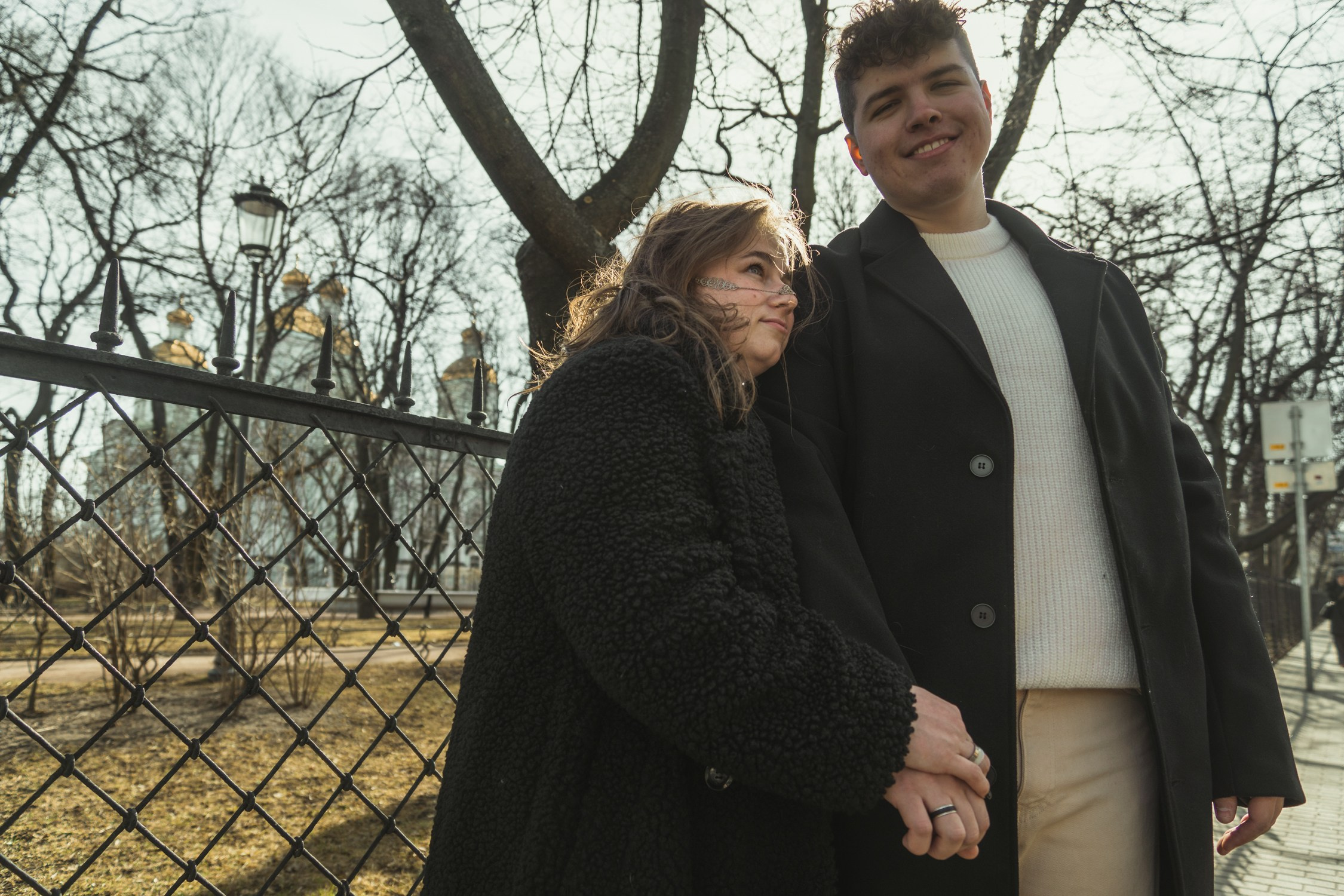 Прогулочная съемка для Юли и Дани. Портретный и семейный фотограф в Санкт-Петербурге Чугунова Анастасия