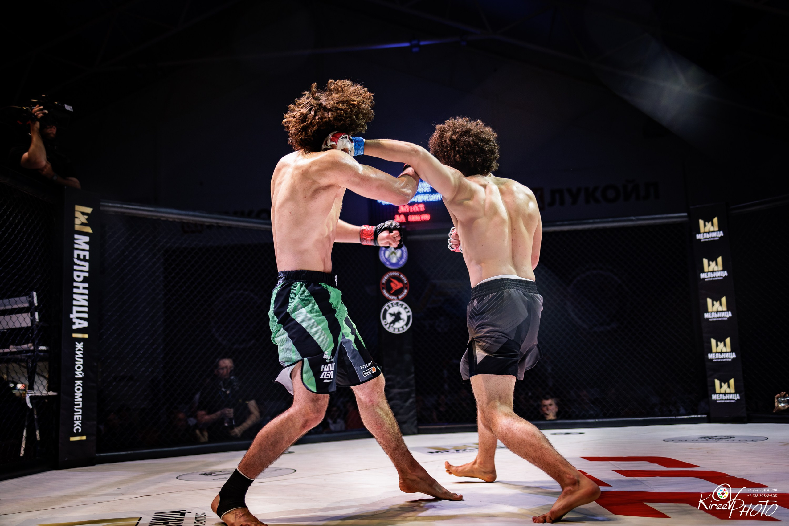 MMA Бой Вирабян Давид Джафаров Ринат Спортивный Фотограф Санкт-Петербург