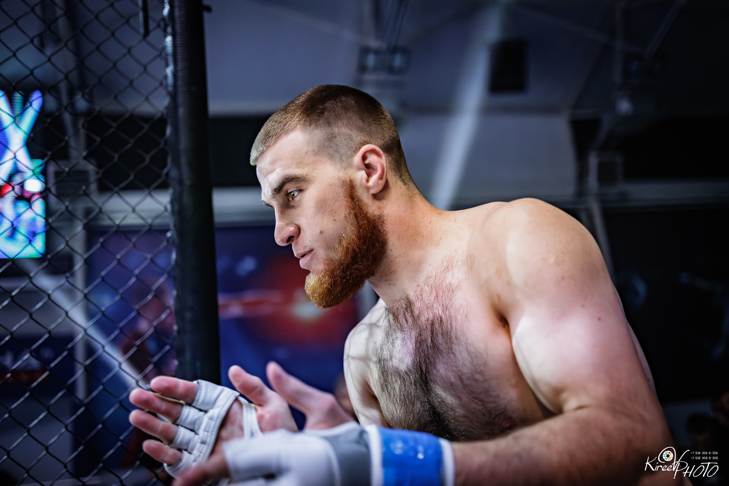 MMA Боец Волобуев Андрей ССЕ-2 Ставрополь Арена Спортивный Фотограф