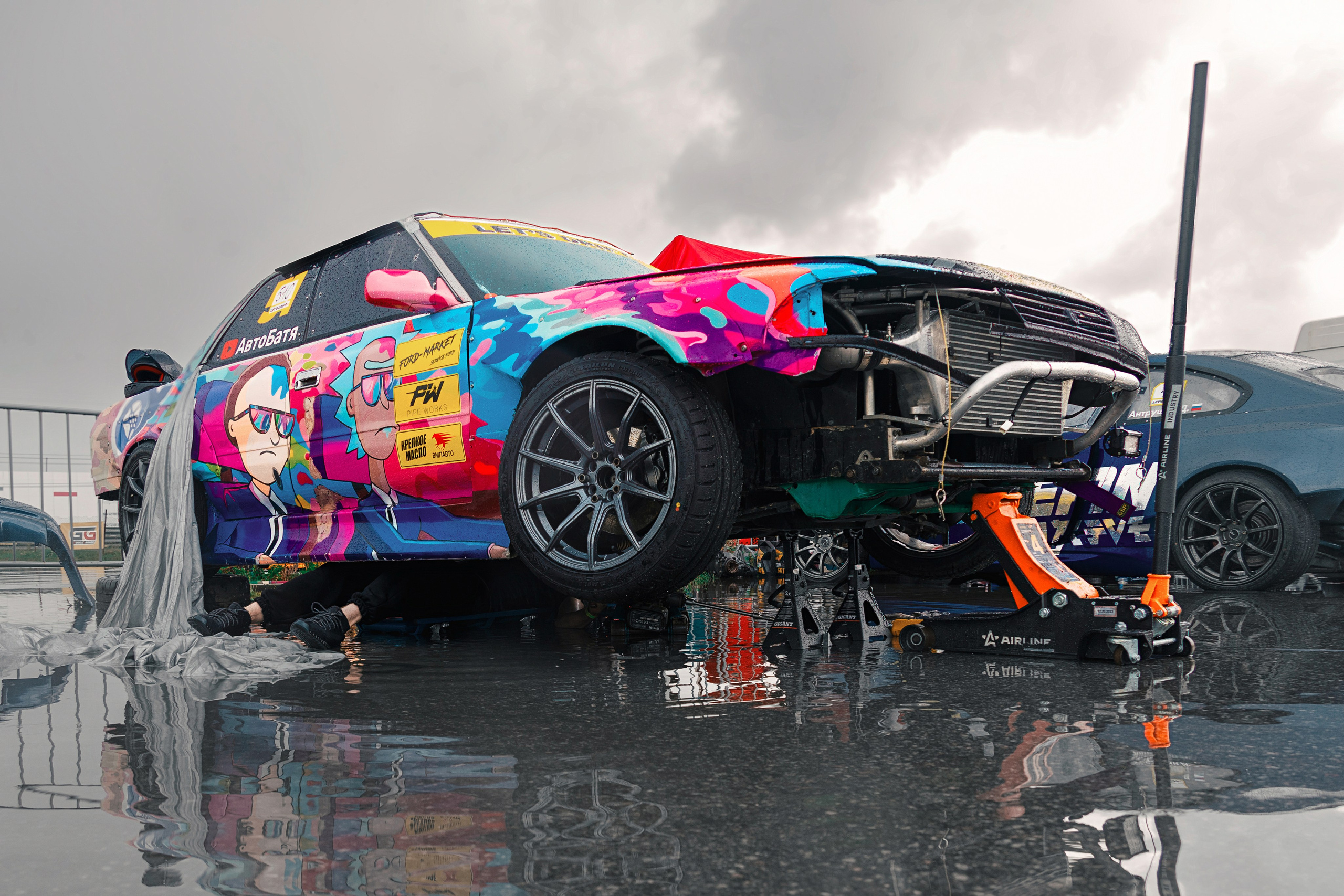 Фотосъемка соревнований по дрифту в Санкт-Петербурге | Спортивный репортаж