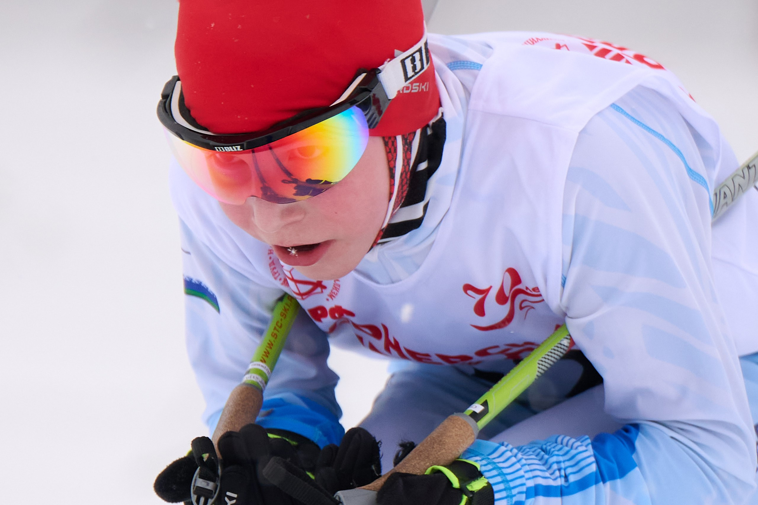 Всероссийские соревнования по лыжным гонкам «Пионерская правда». Ижевс. Спортивный репортажный фотограф в Ижевске Сергей Мерзляков