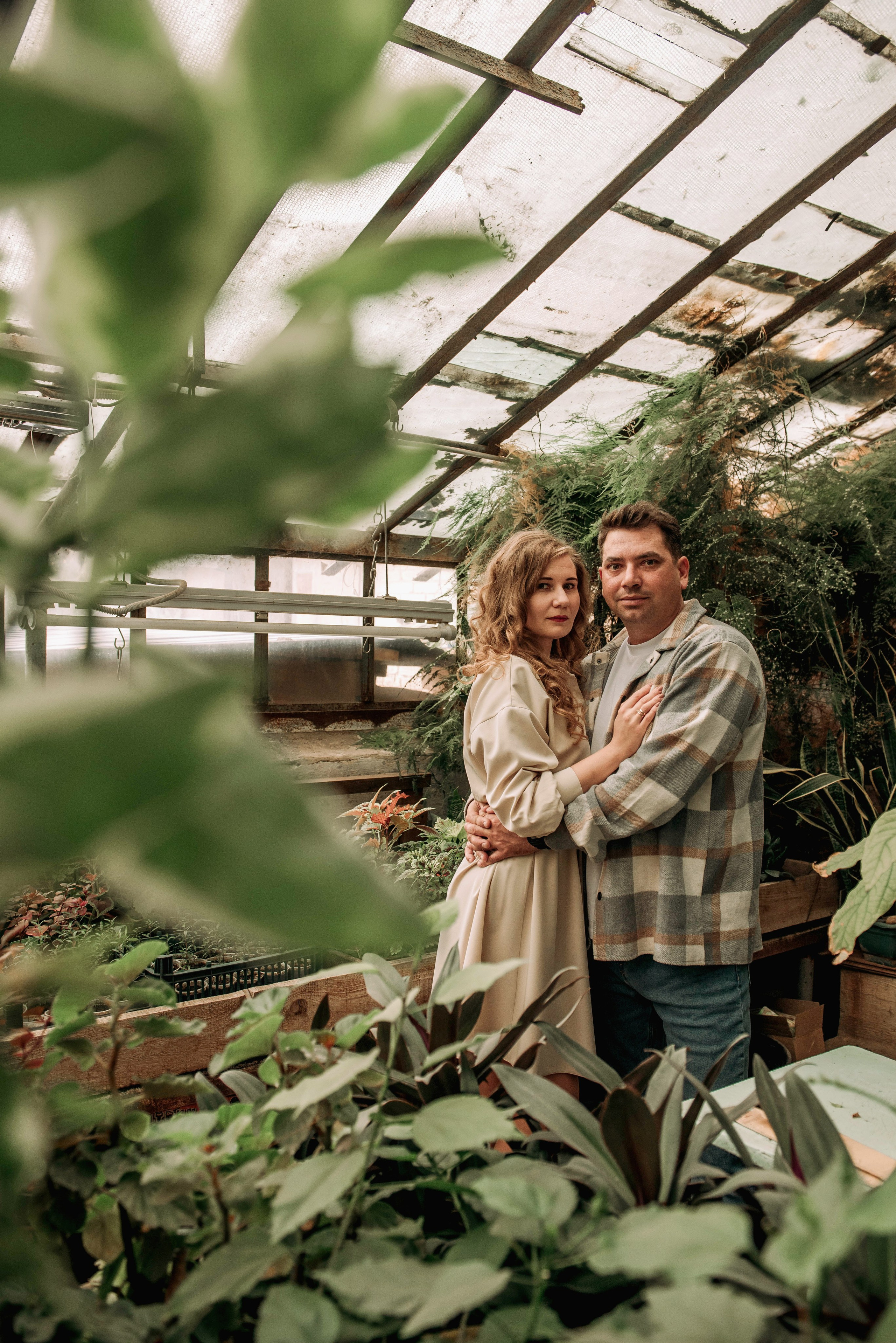 Семейная съёмка в оранжерее. Семейный фотограф в Новочеркасске Виктория Громова