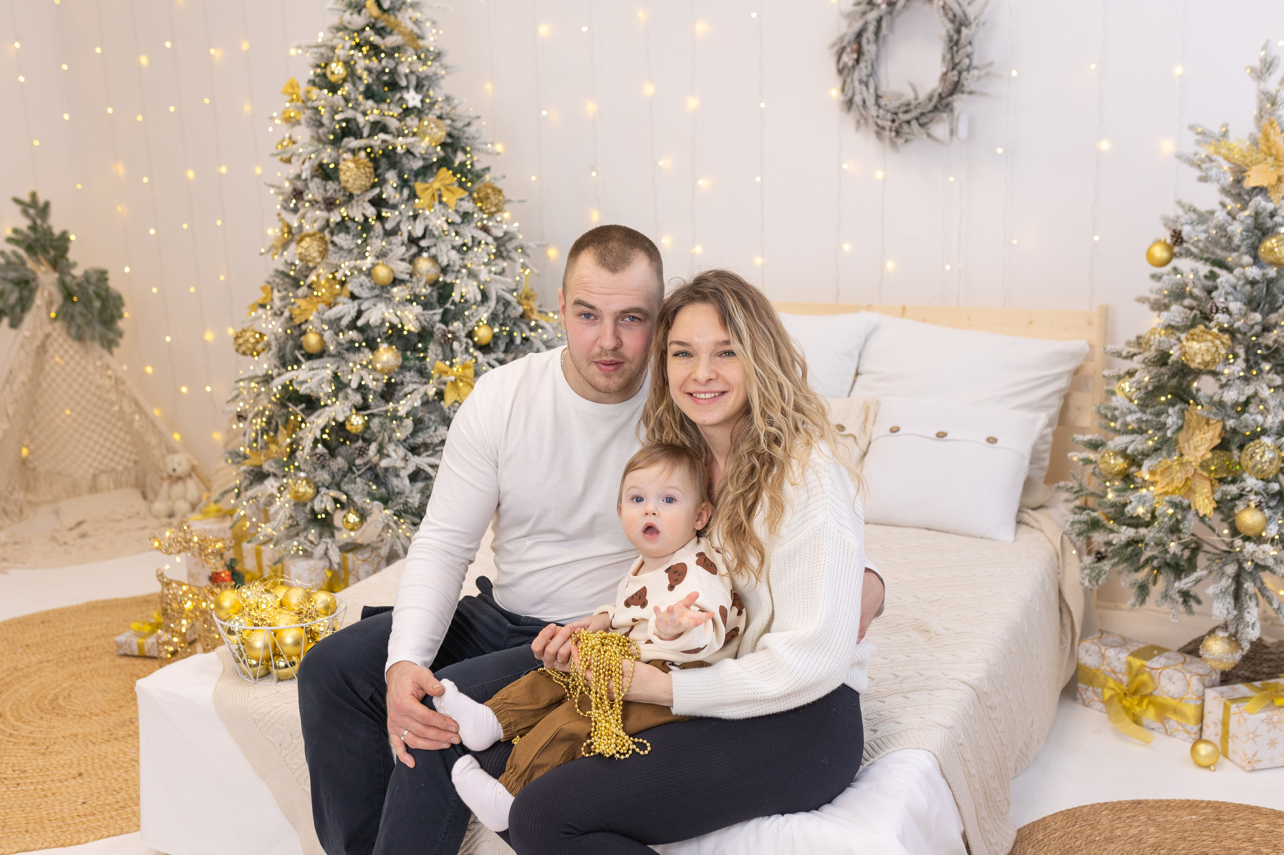 Новогодние. Фотограф новорожденных. Детский и семейный фотограф Марьяна Юдина