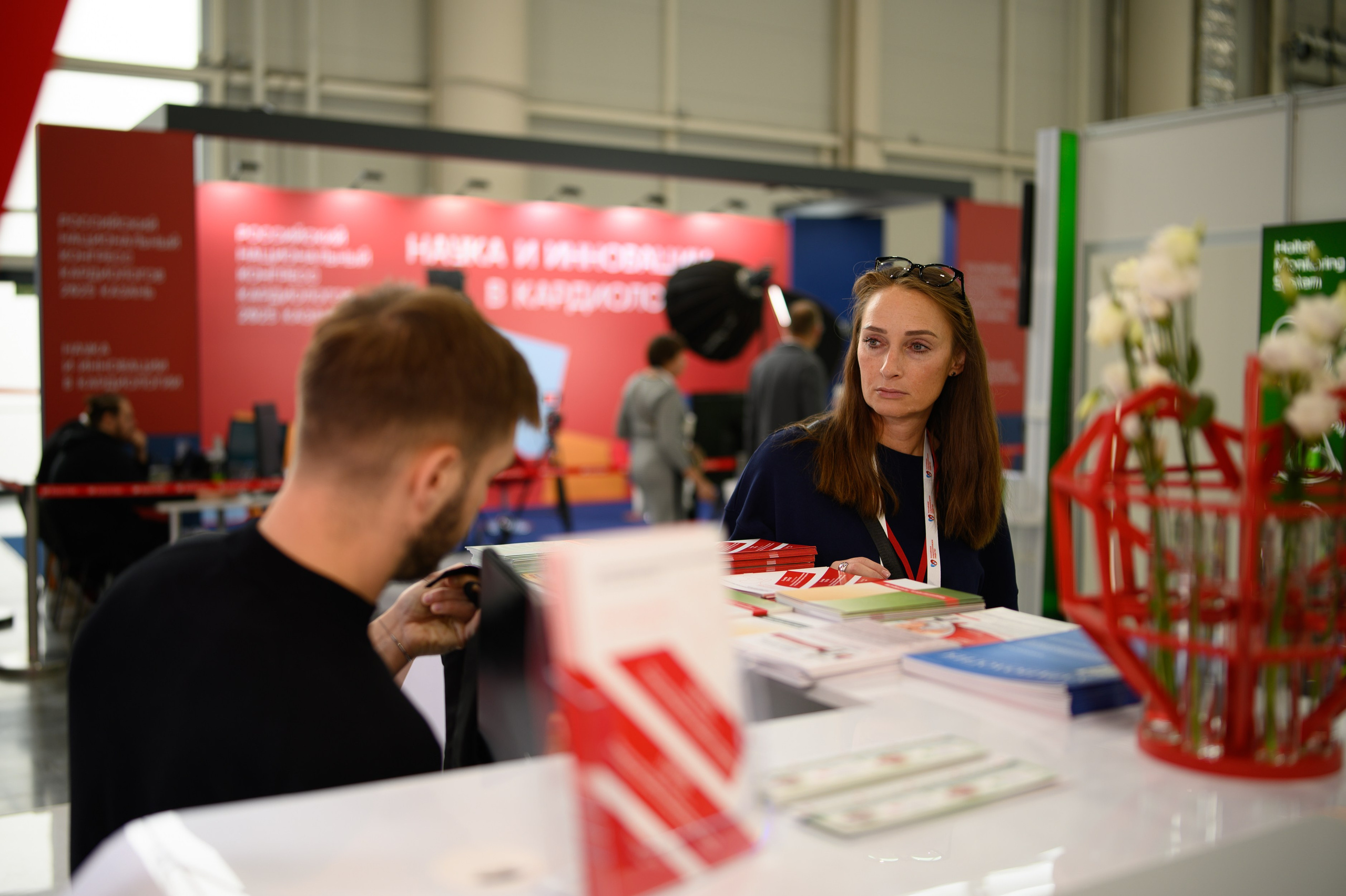 Репортажный фотограф фиксирует атмосферу Российского национального конгресса кардиологов в Казань Экспо