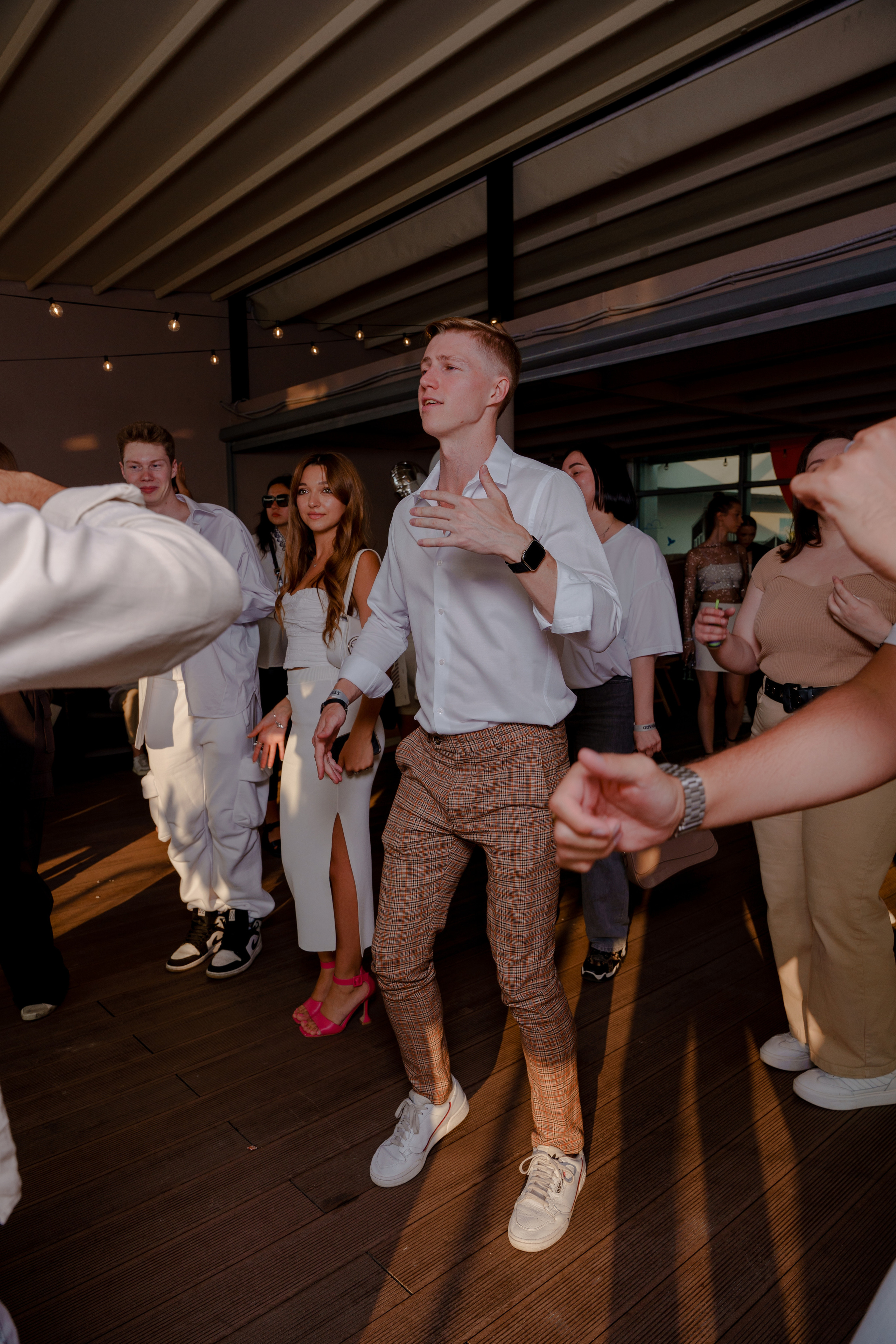 День рождения на крыше. Репортажный фотограф Москва Сергей Дружинин