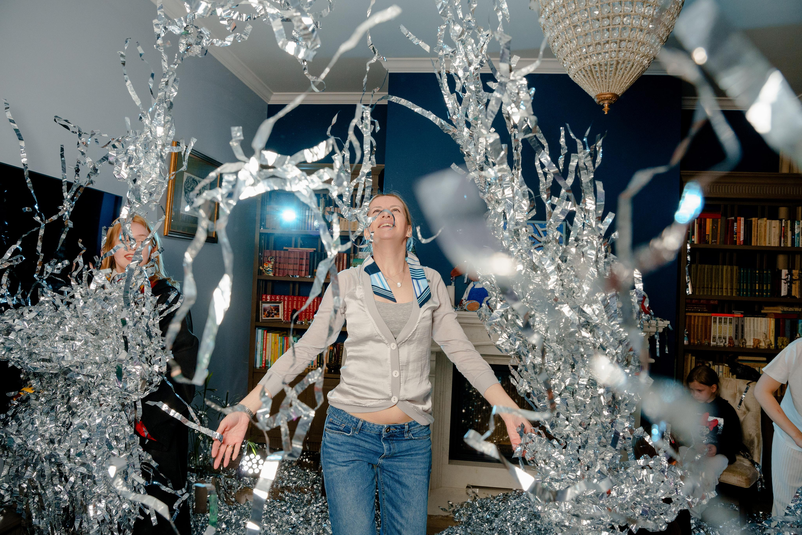 Детский рождения в загородном доме. Репортажный фотограф Москва Сергей Дружинин