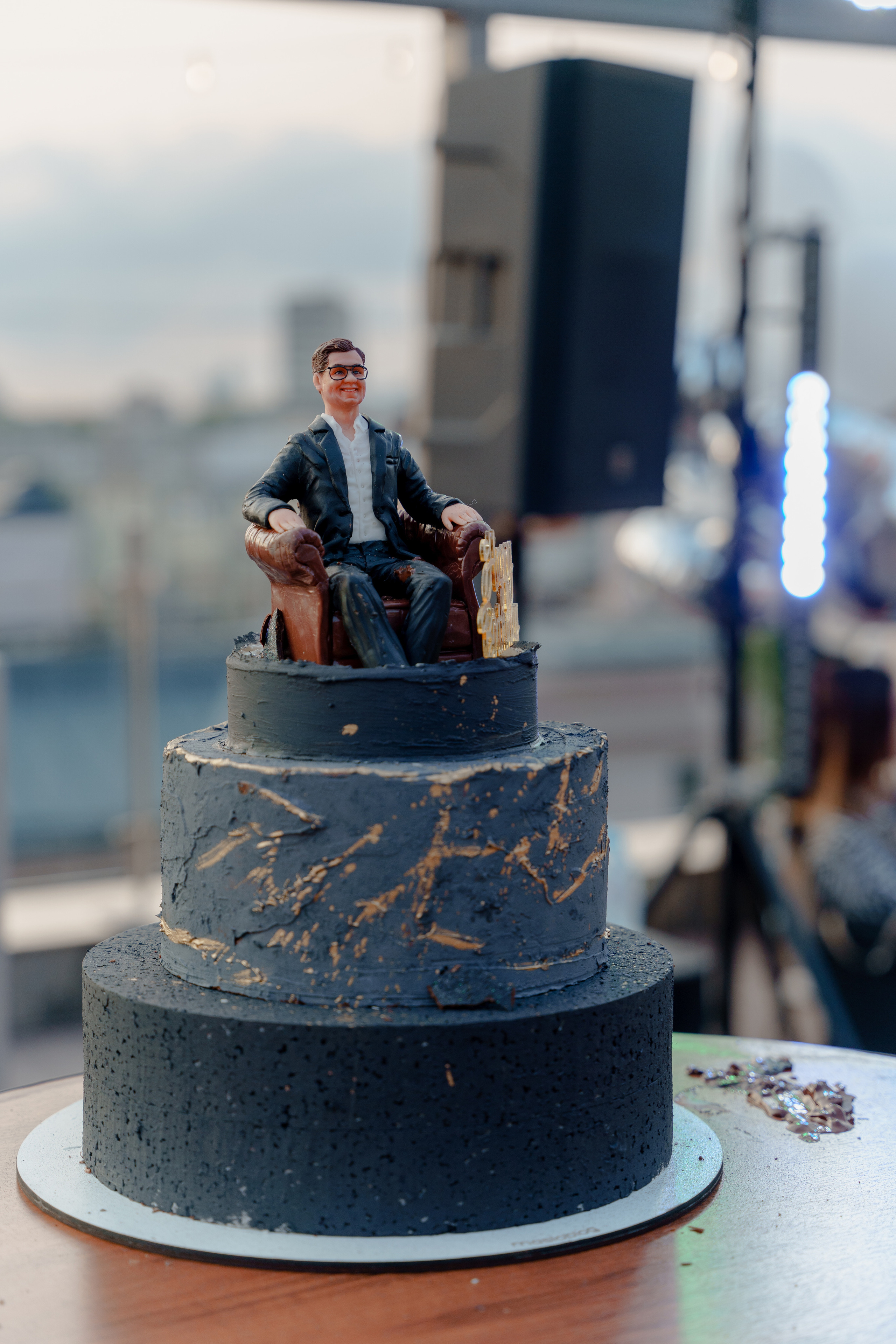 День рождения на крыше. Репортажный фотограф Москва Сергей Дружинин