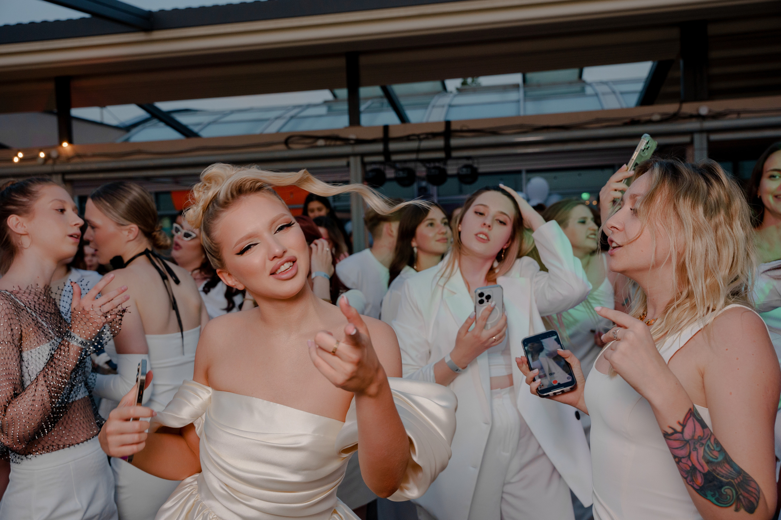 День рождения на крыше. Репортажный фотограф Москва Сергей Дружинин